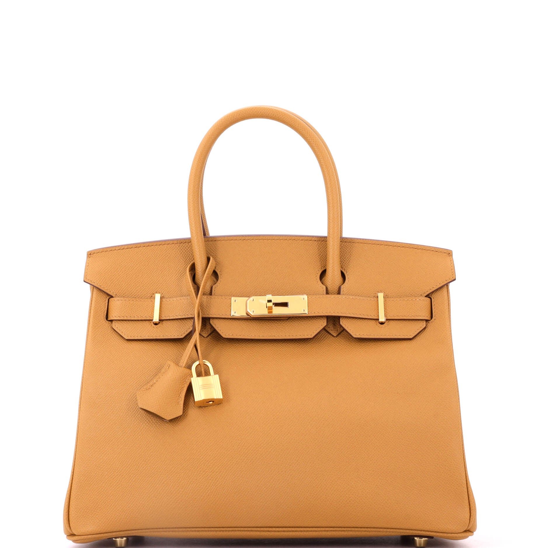 Birkin Handbag Sesame Epsom with Gold Hardware 30