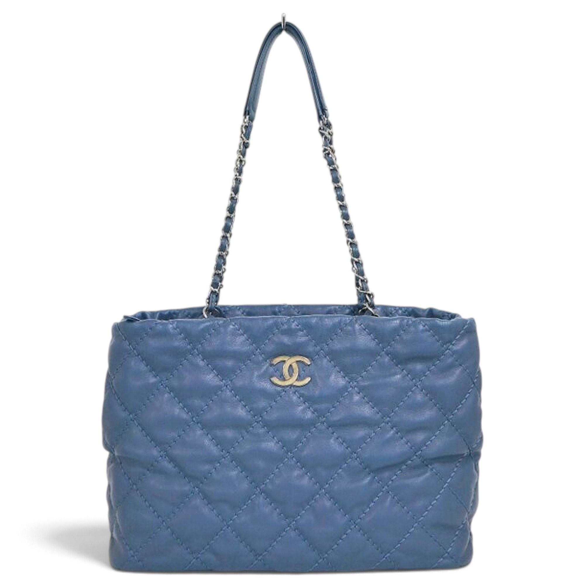 Grand shopping leather tote