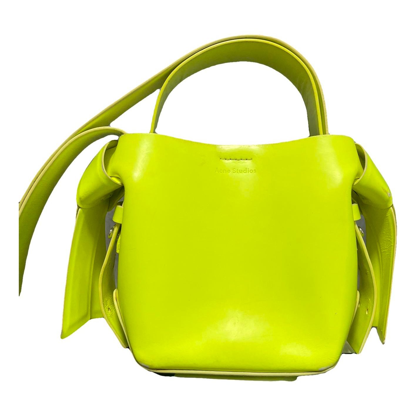 Musubi leather crossbody bag