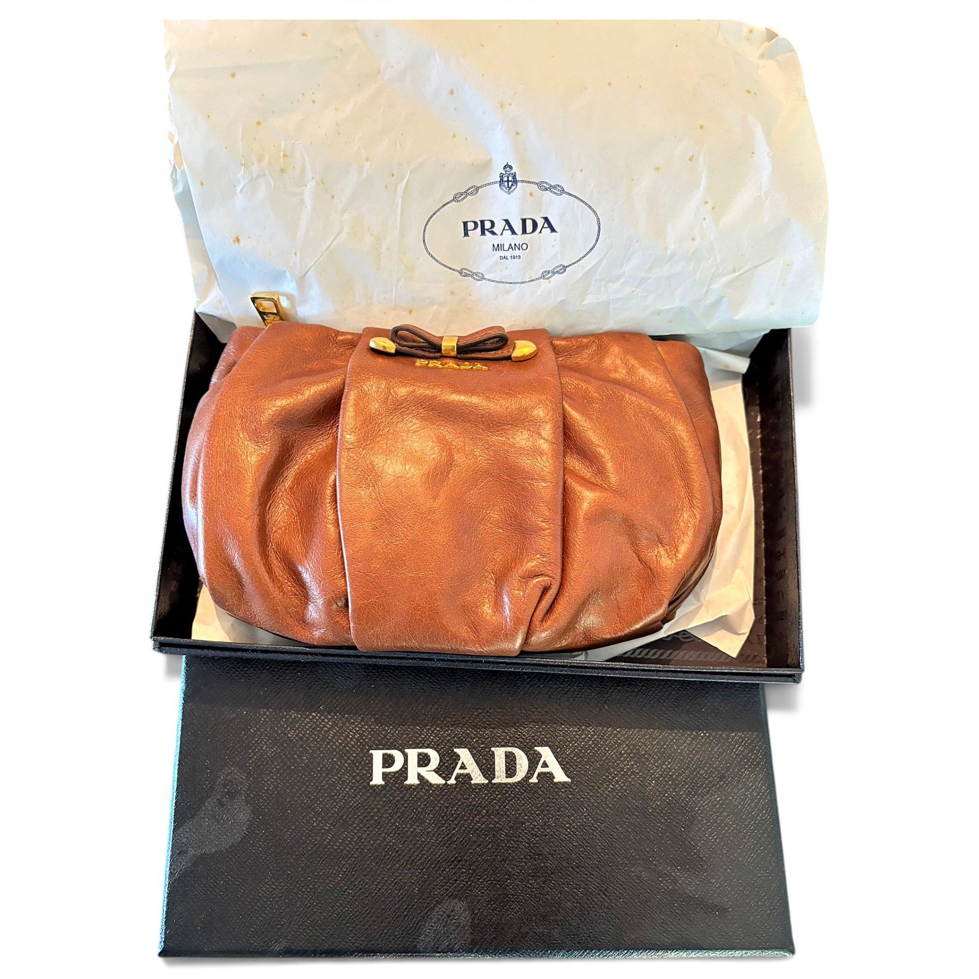 Leather mini bag