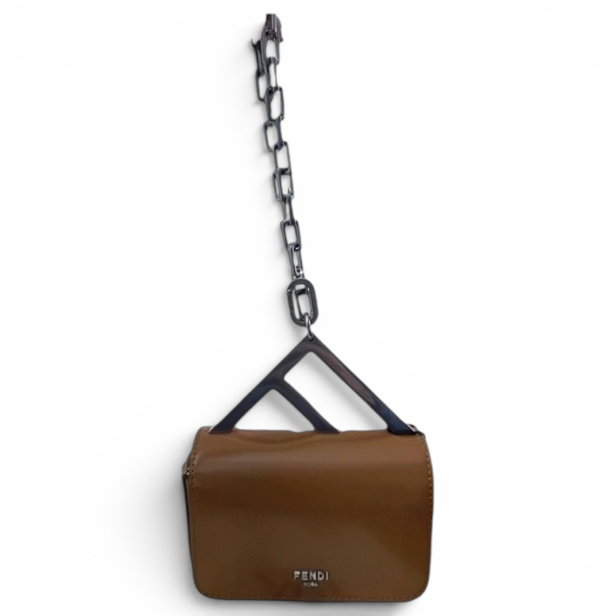First leather handbag
