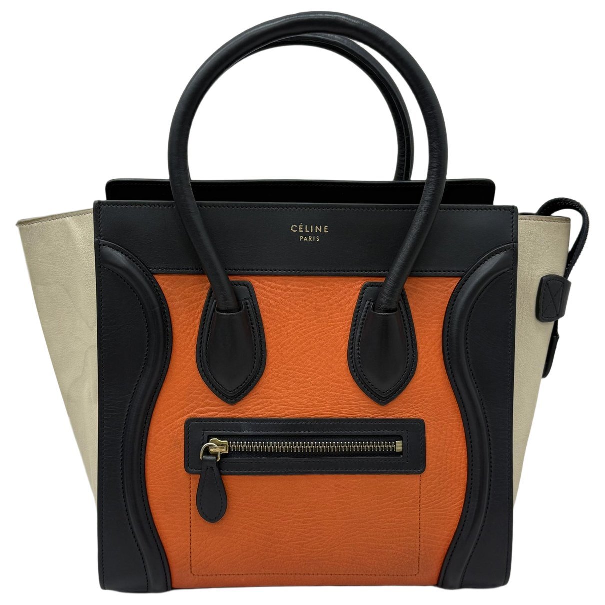Luggage leather handbag