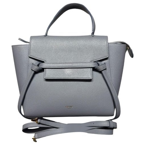 Belt leather handbag