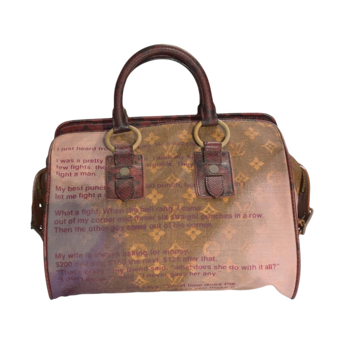 Leather handbag