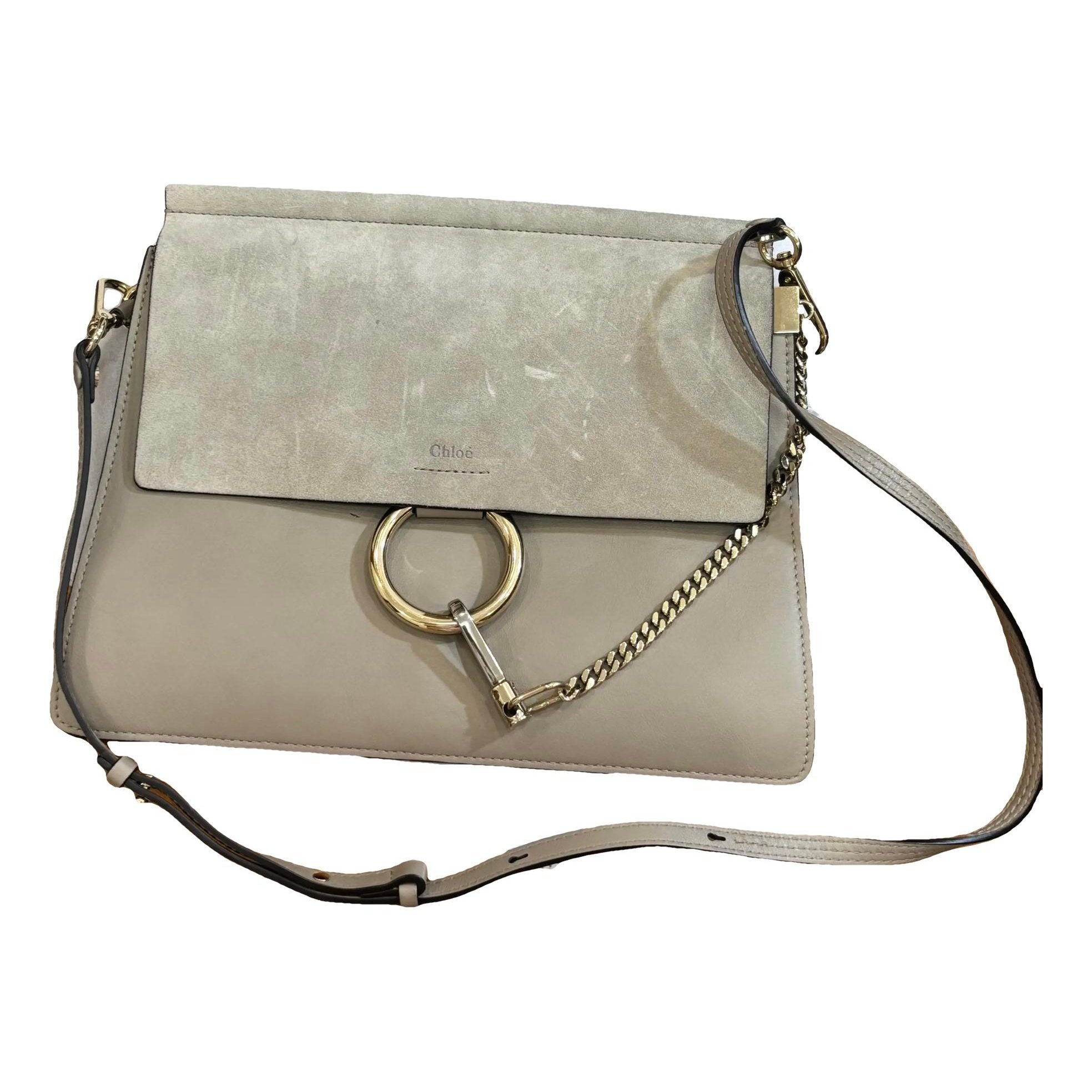 Faye leather handbag