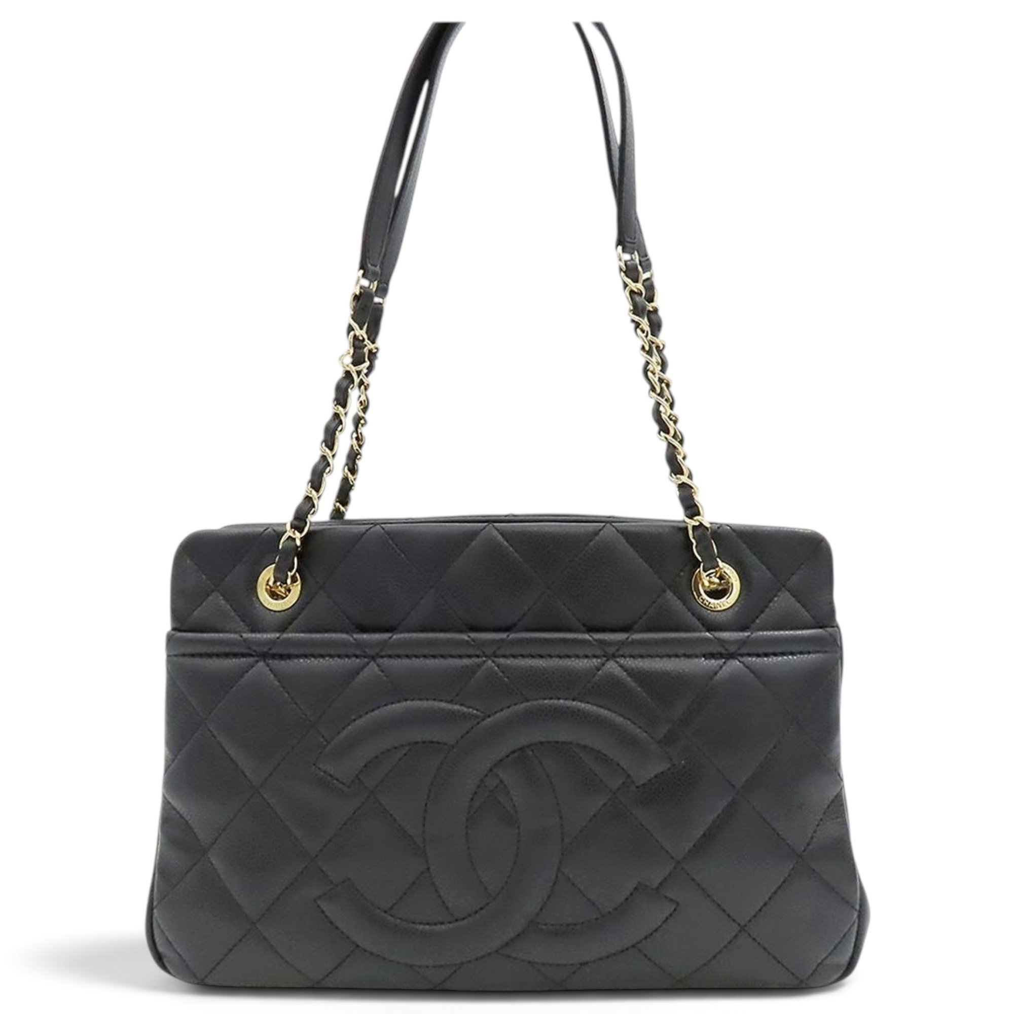 Leather tote
