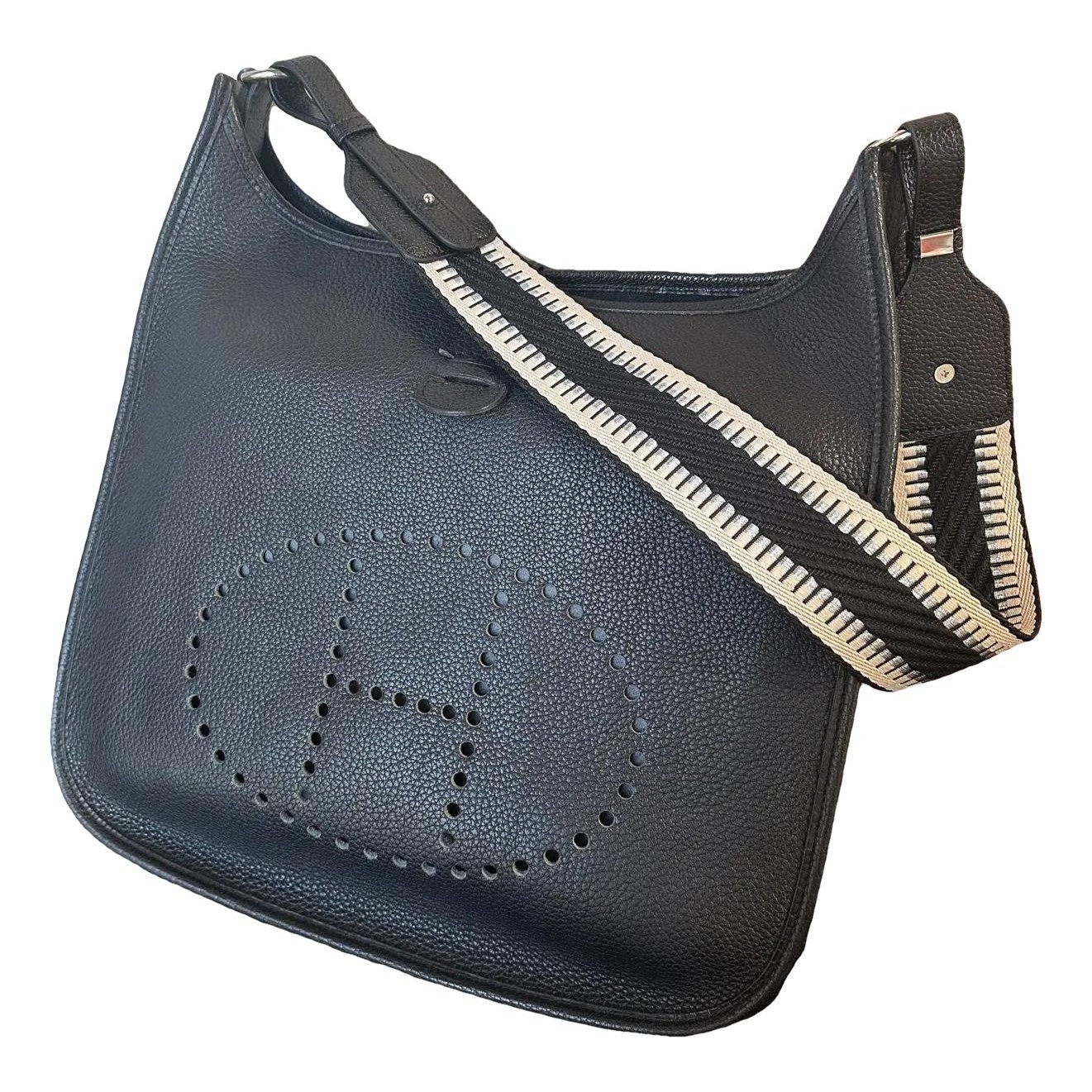 Hermes Evelyne Handbag Black