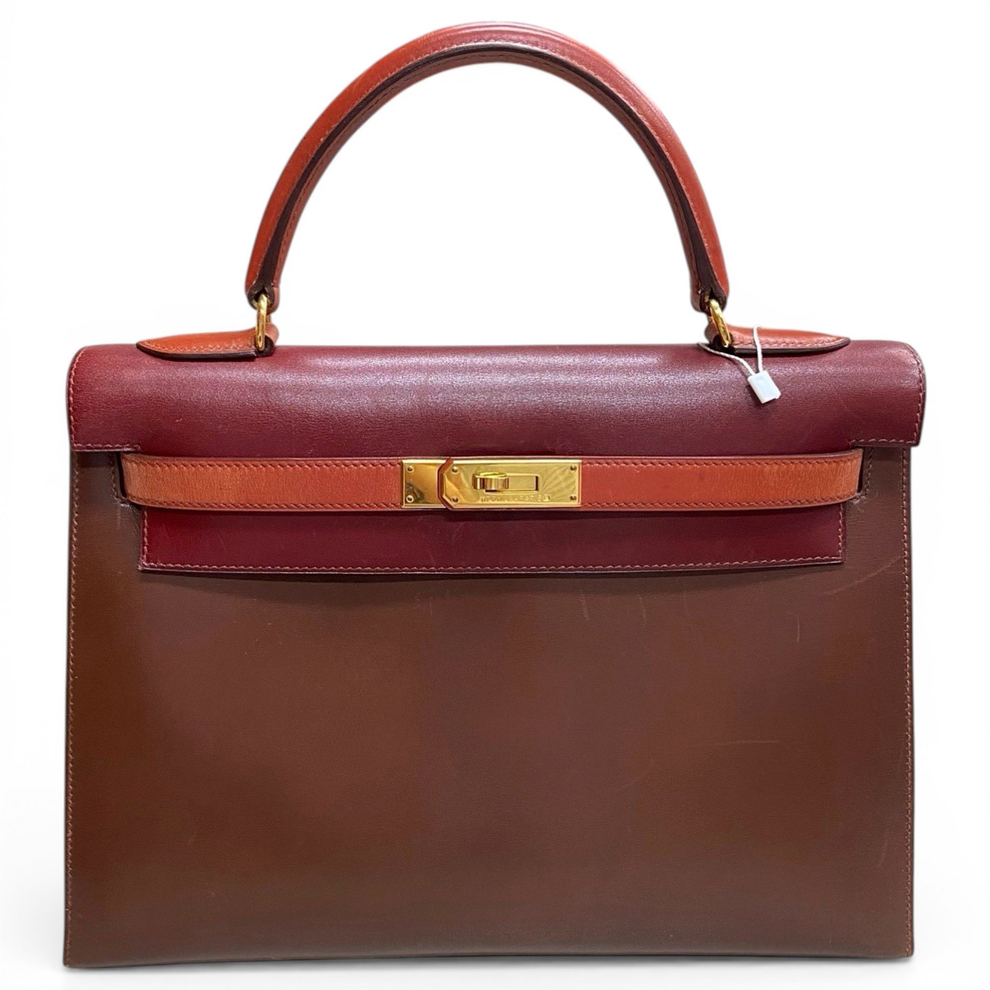 Kelly 32 leather handbag