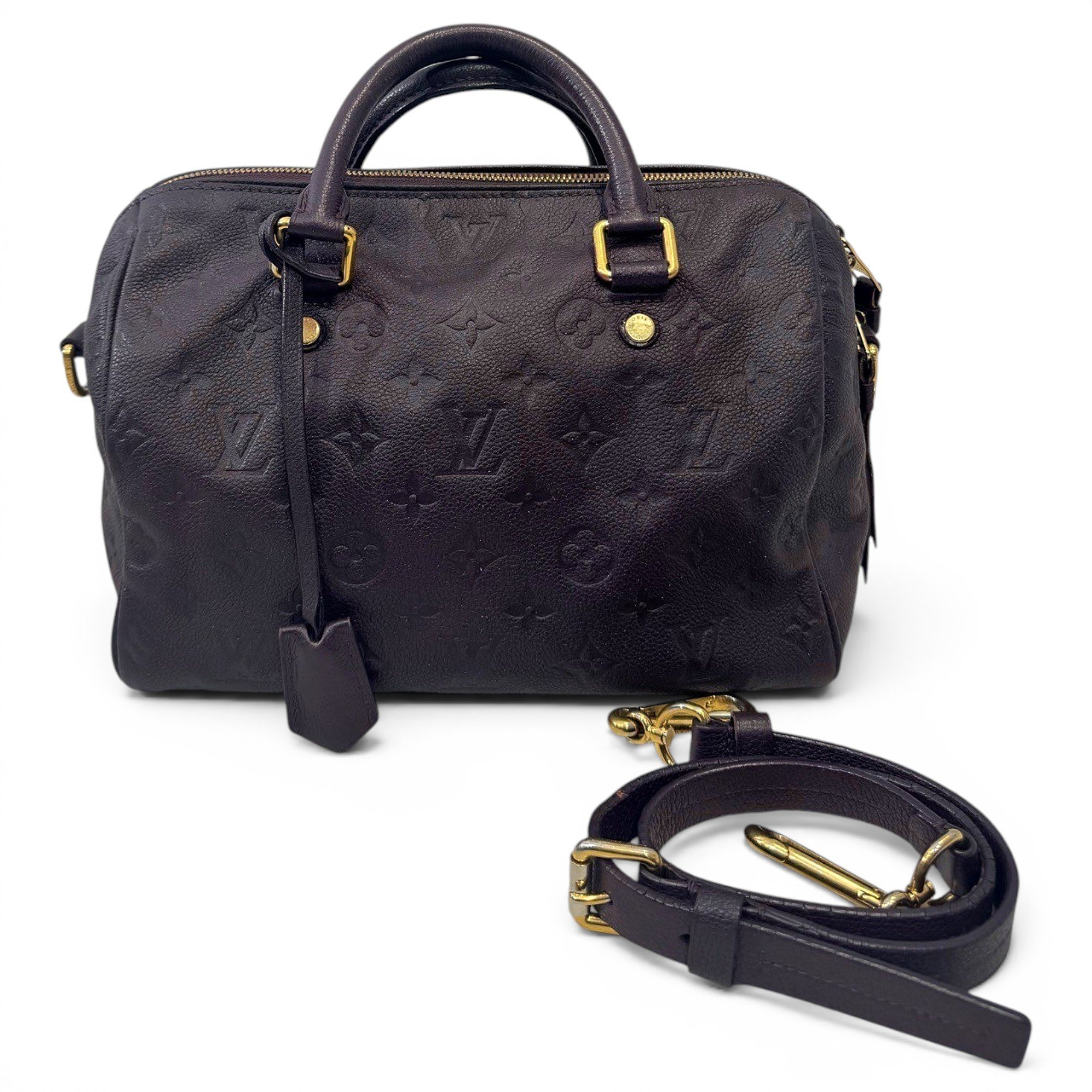 Speedy Bandoulière leather handbag