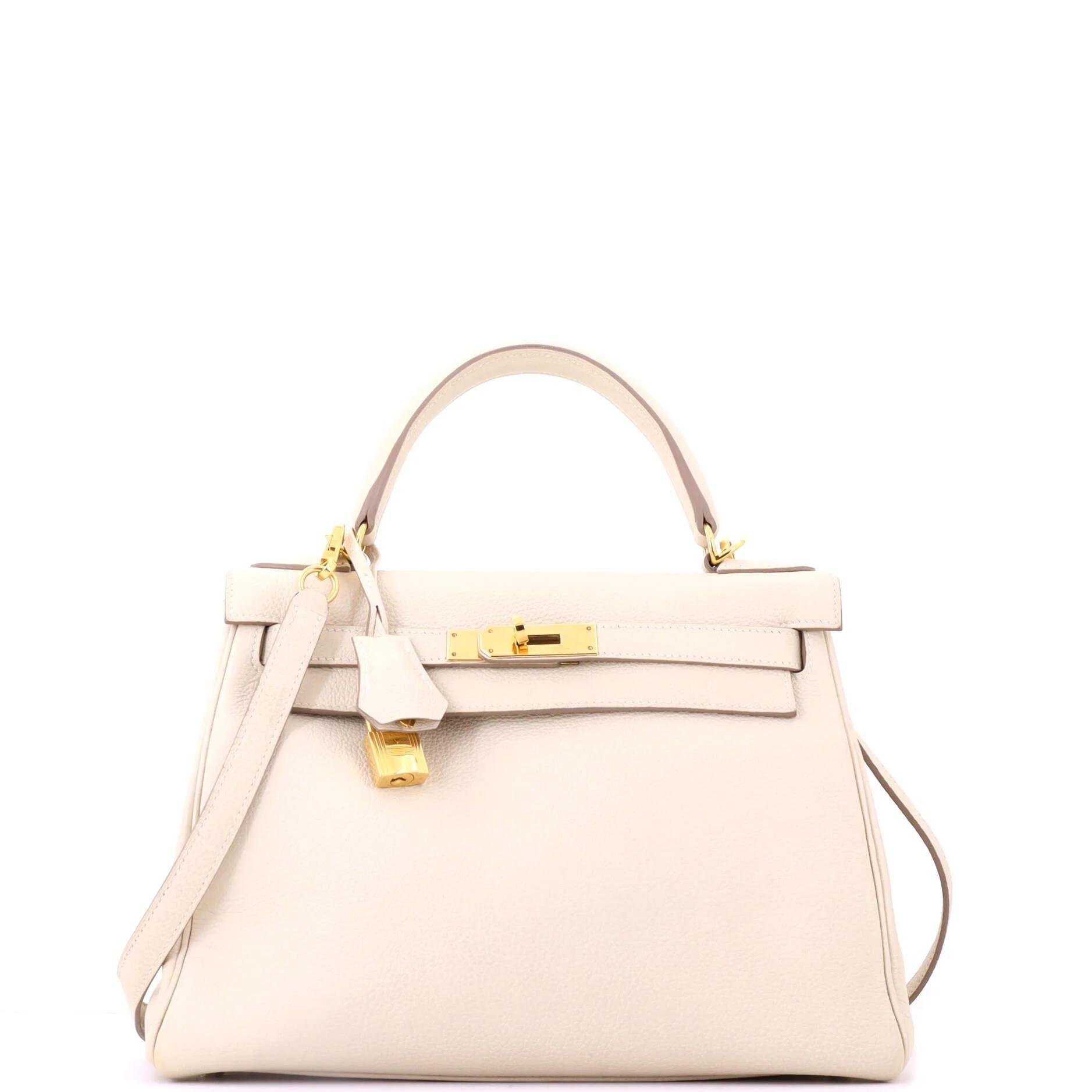 Kelly 28 leather handbag