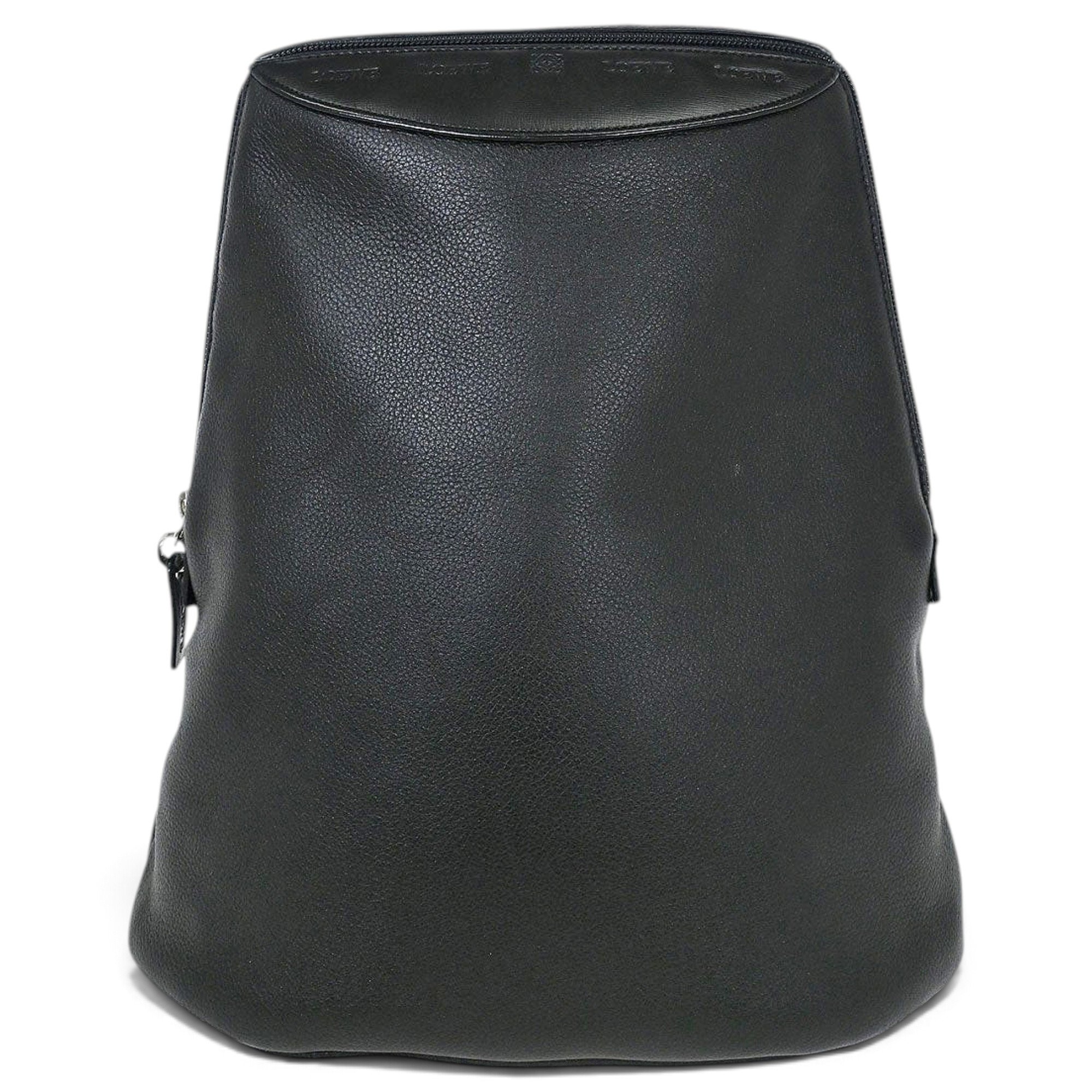 Leather backpack