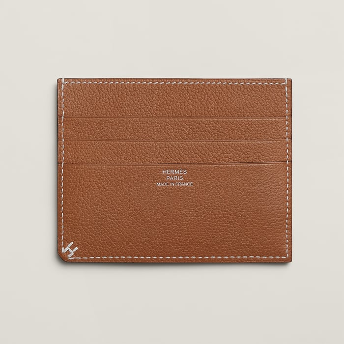 Caramel H Sellier Card Holder