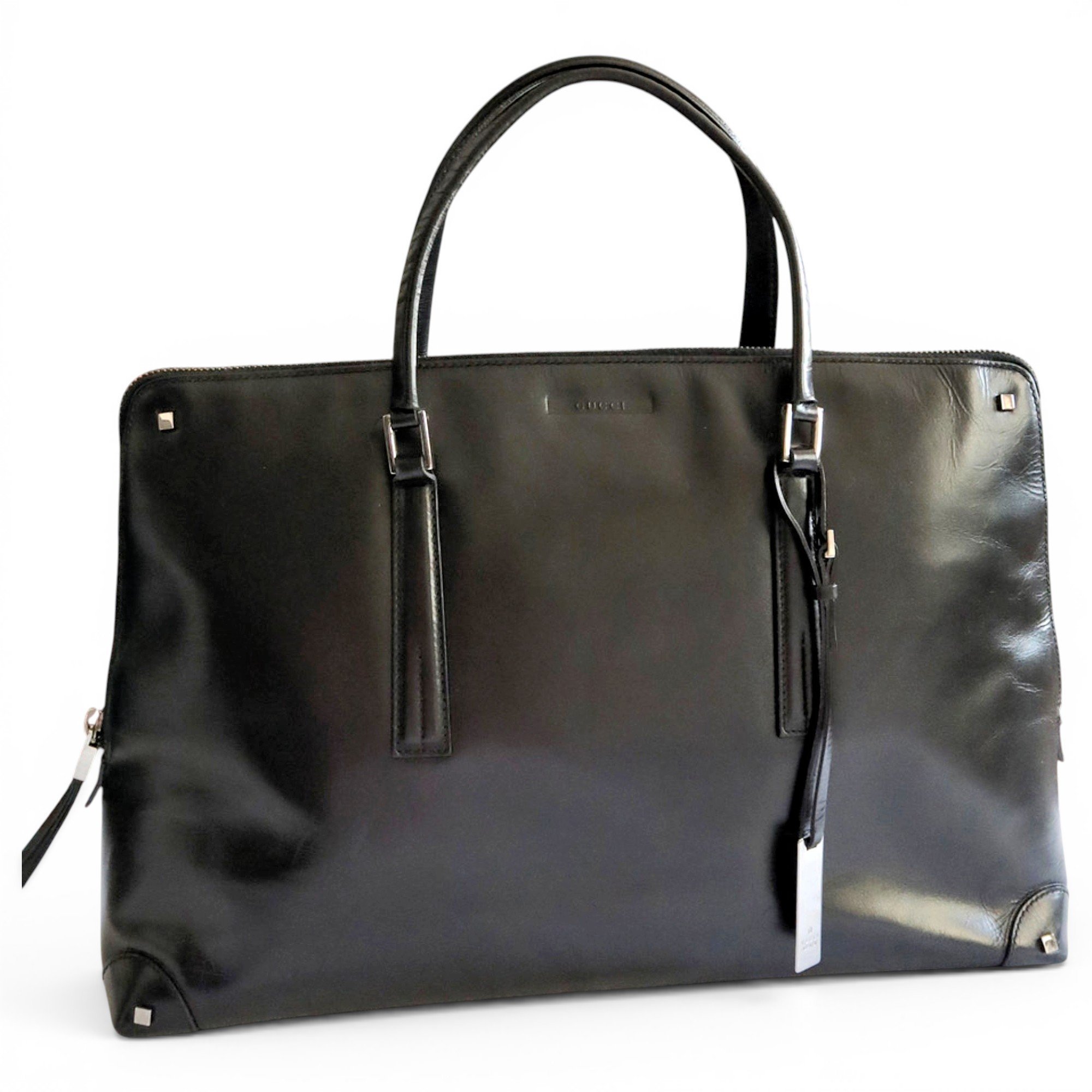 Leather handbag