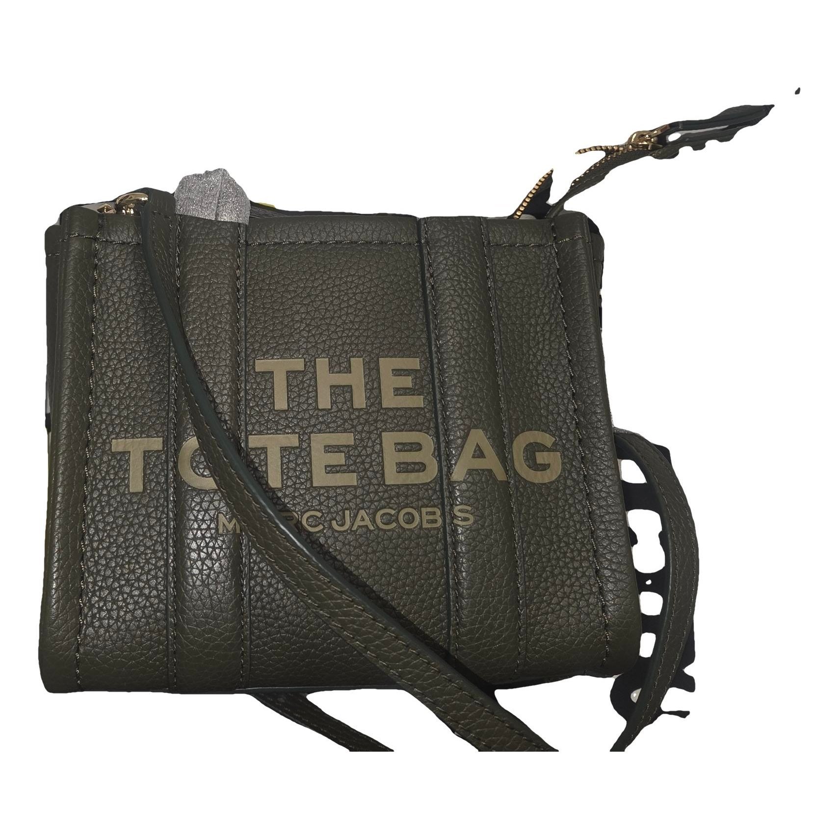 The Tag Tote leather tote