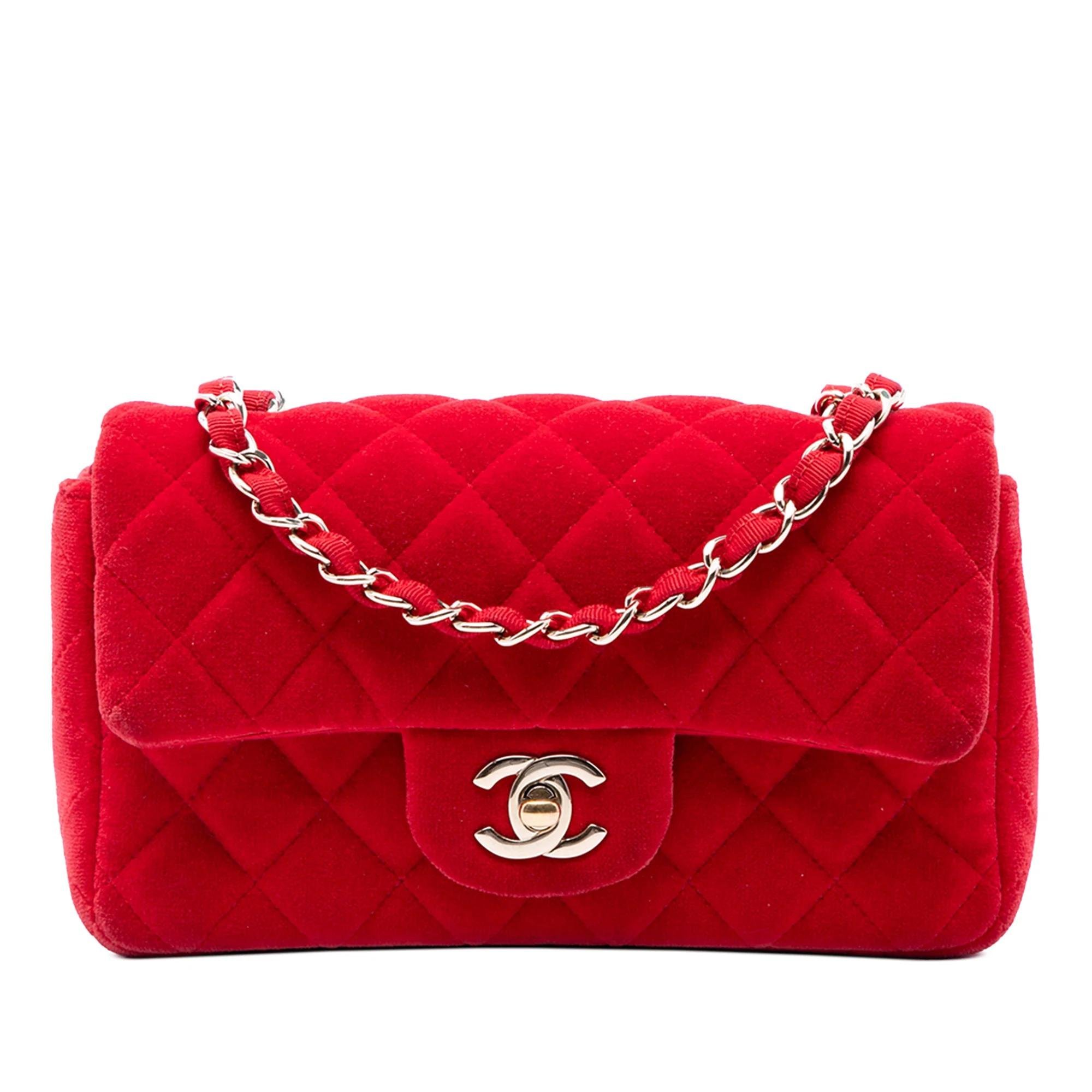 Timeless/Classique velvet handbag
