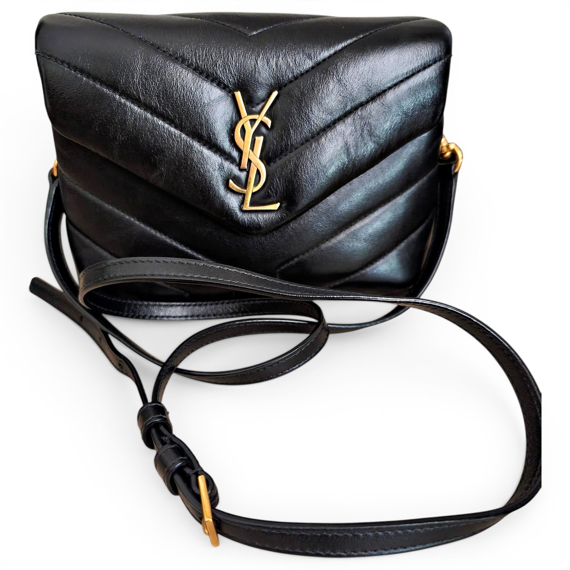 Loulou Toy leather crossbody bag