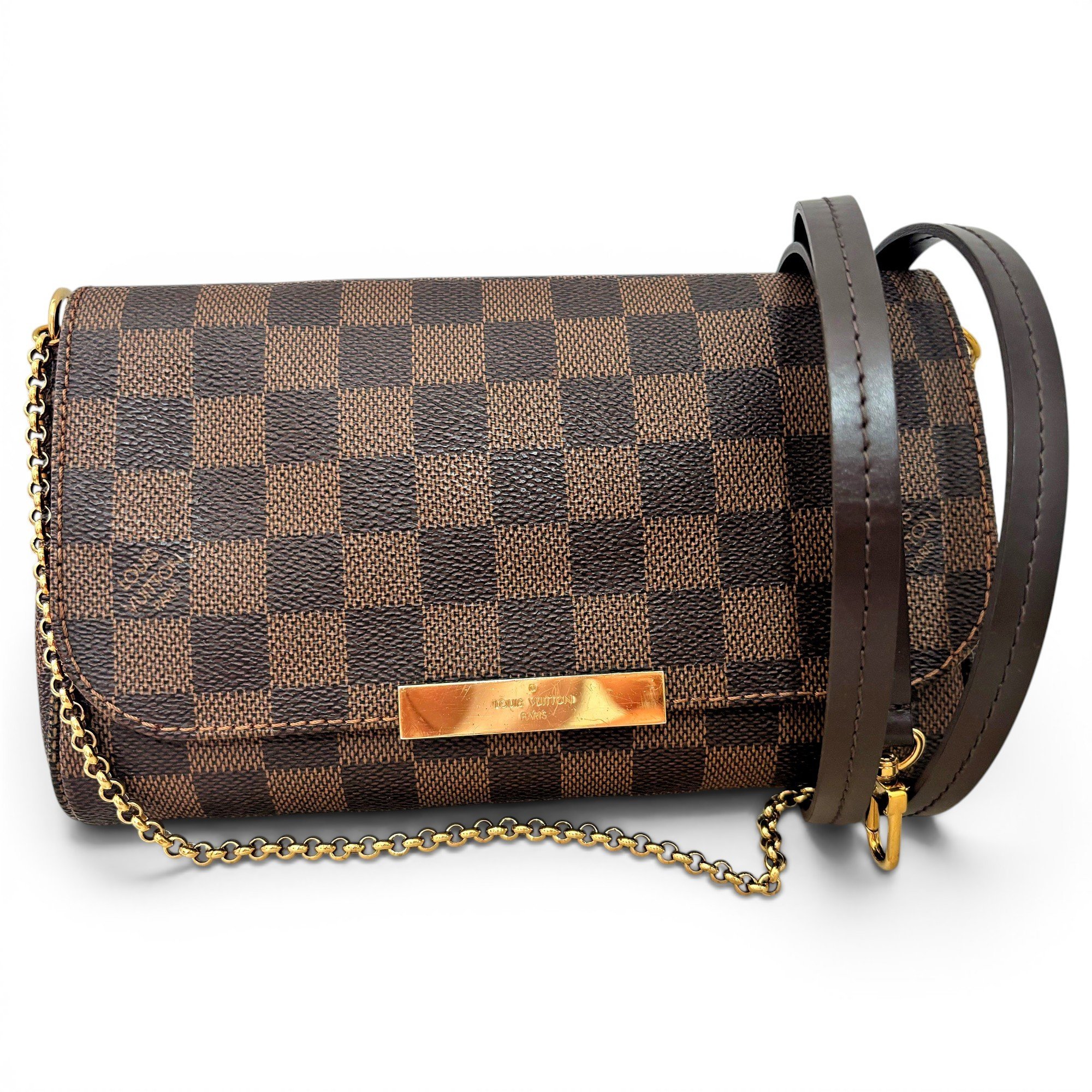 Pochette Accessoire leather handbag