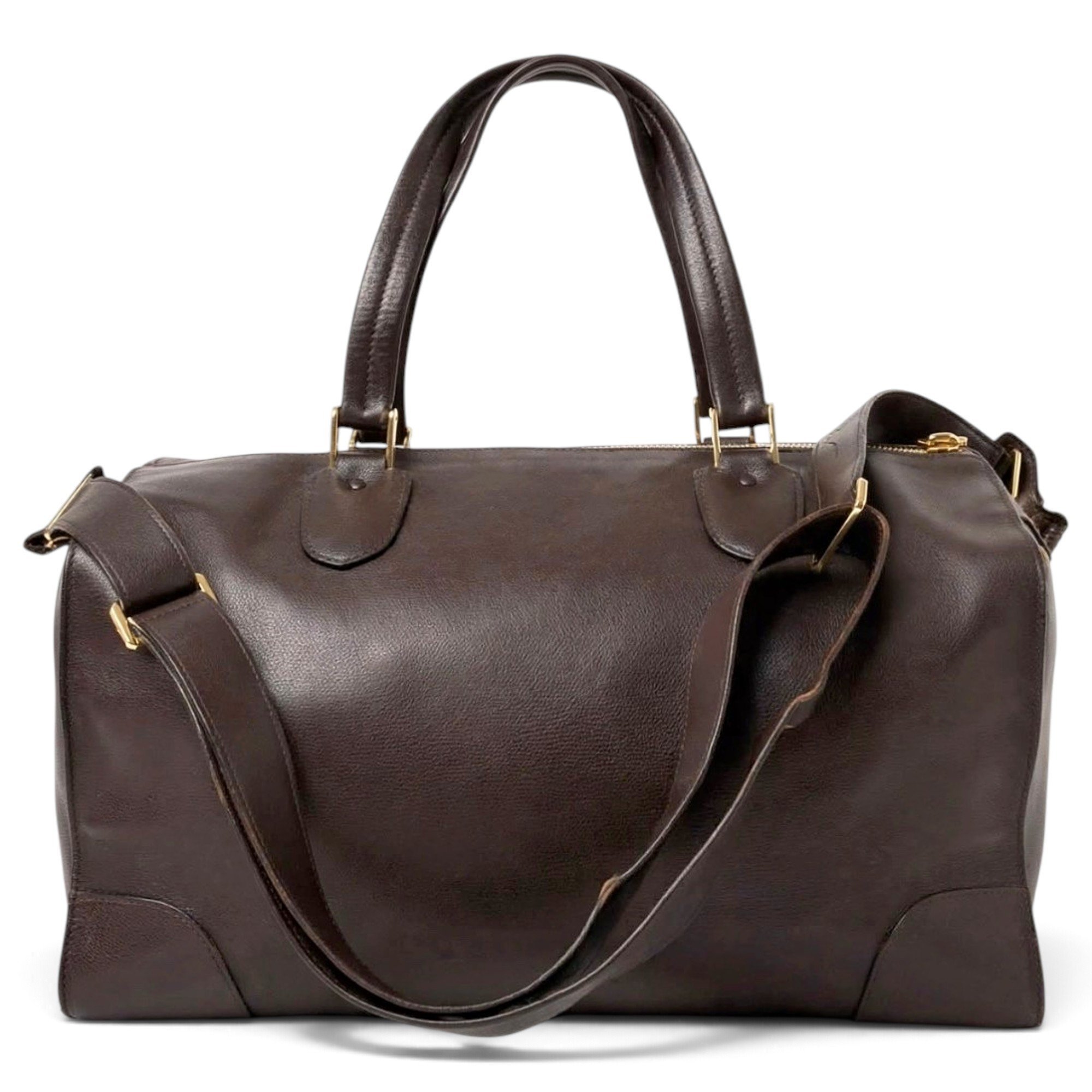 Valextra Leather travel bag