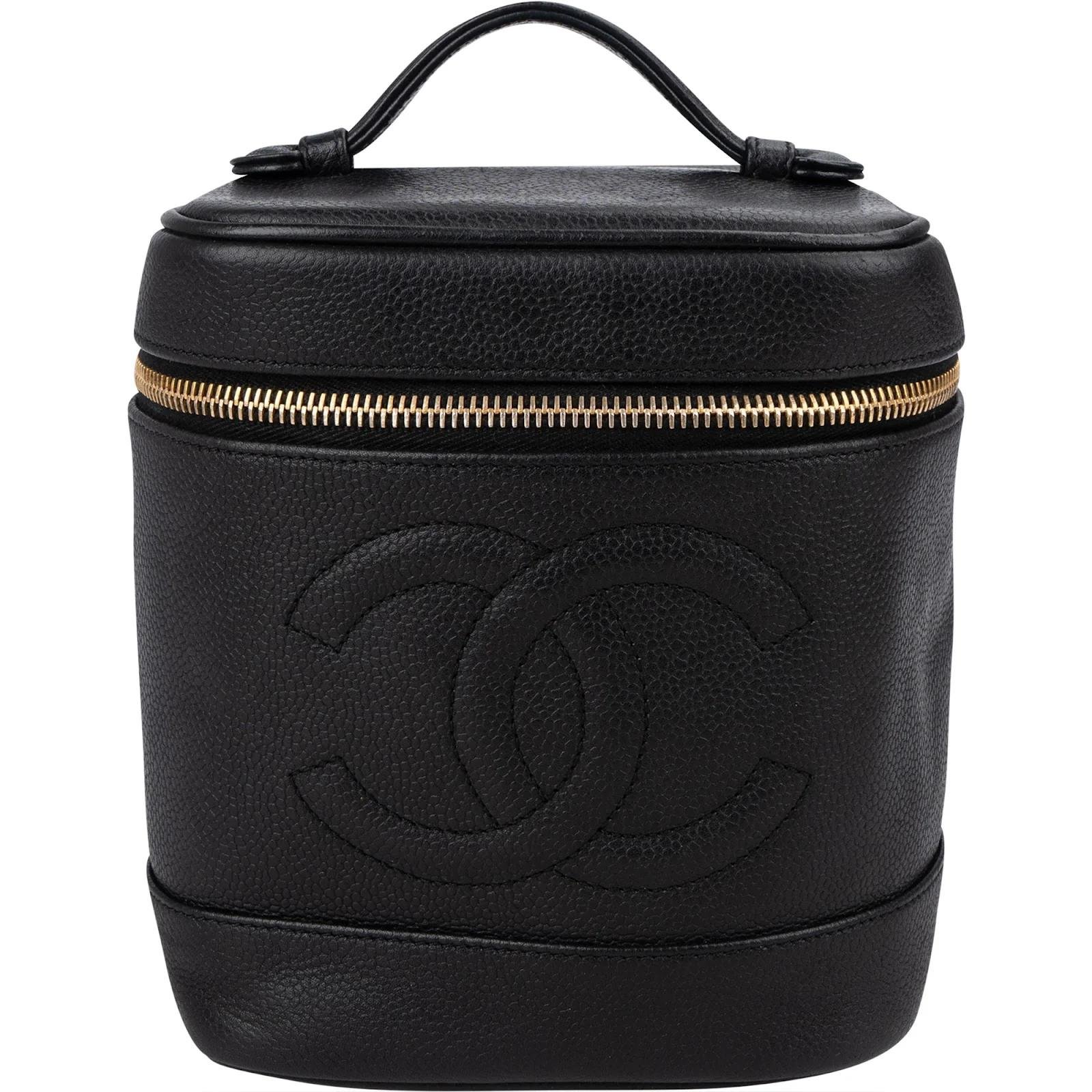 Trendy CC Vanity leather handbag