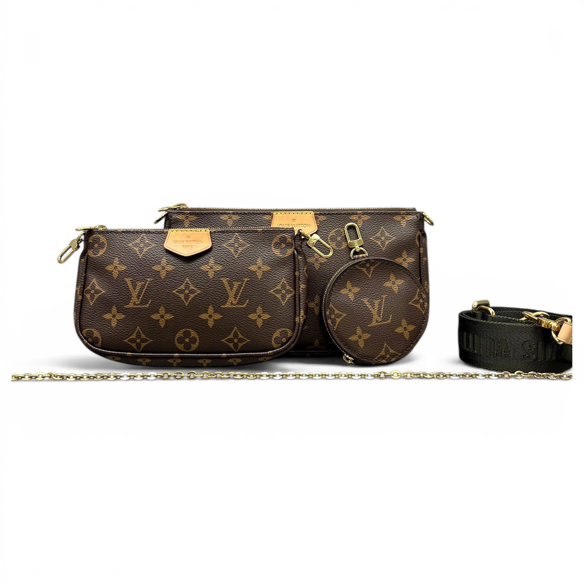 Multi Pochette Accessoires leather crossbody bag