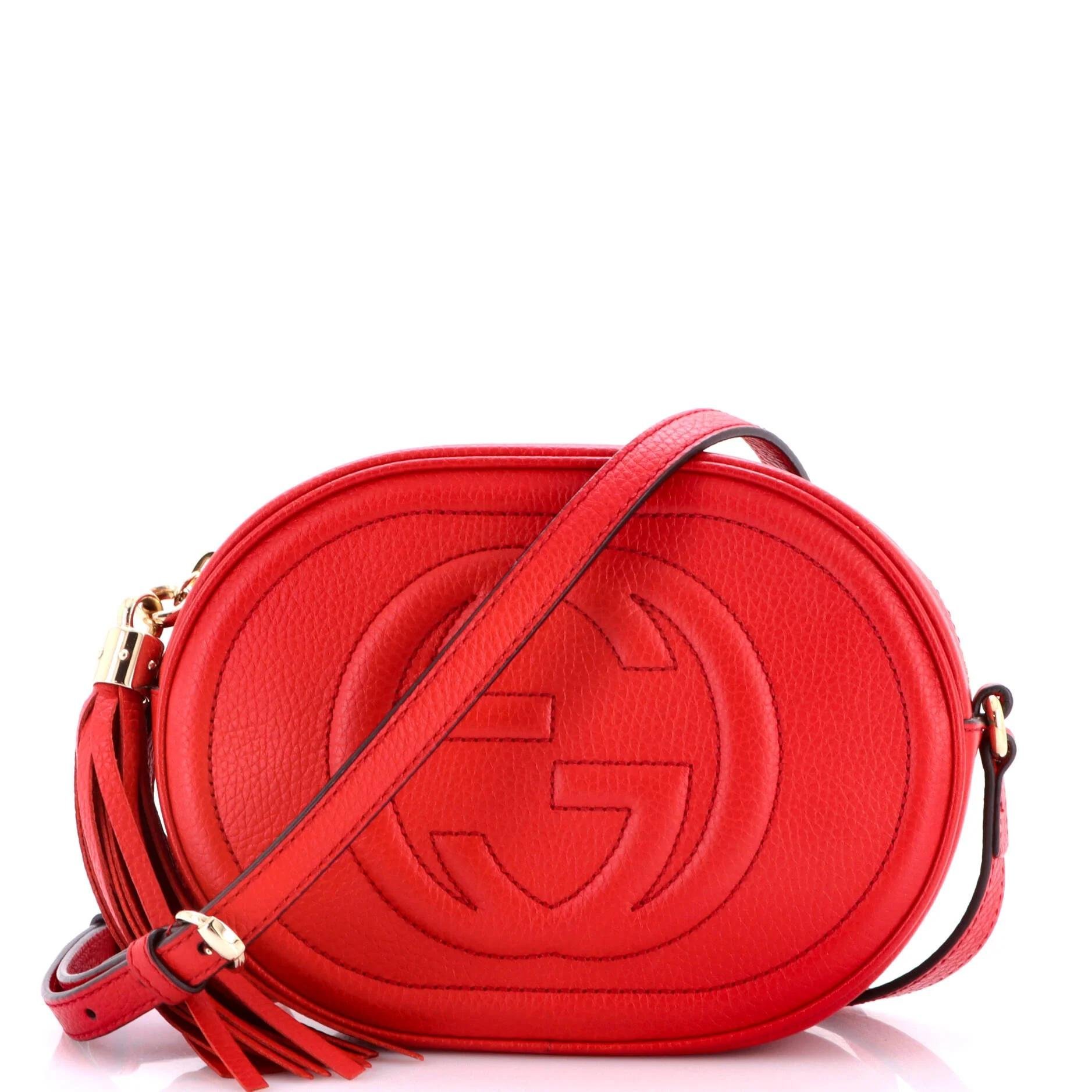 Leather crossbody bag