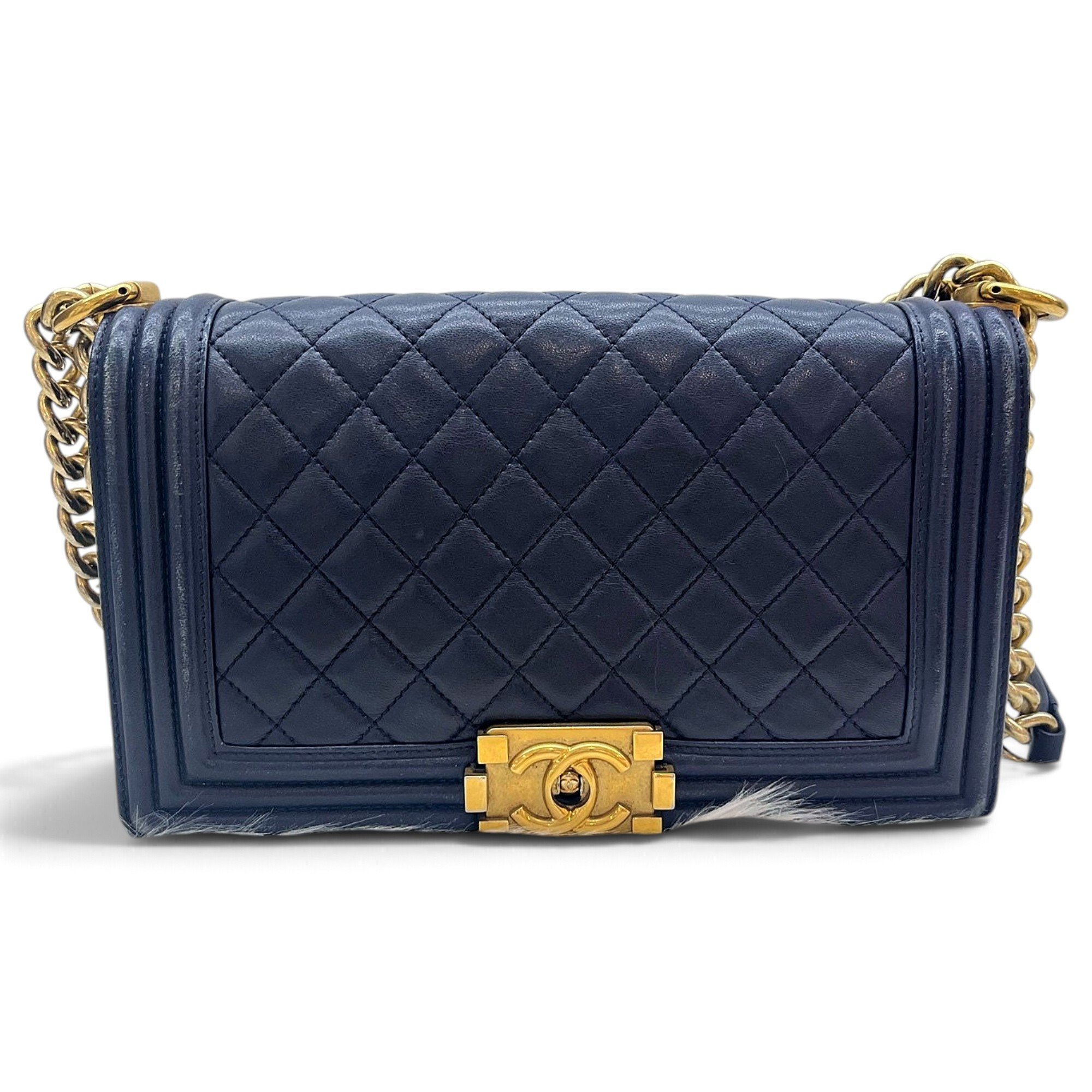 Boy leather handbag