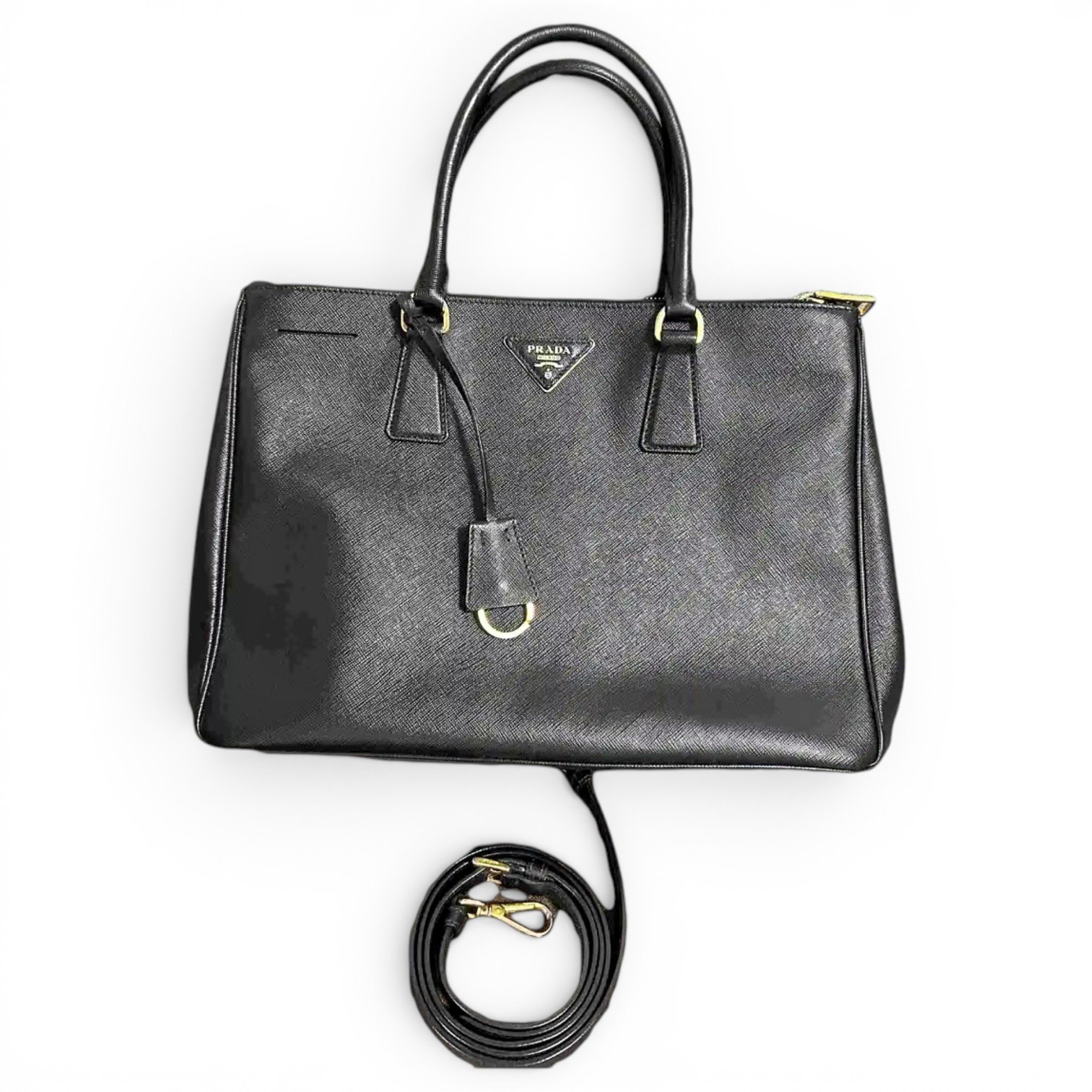 Galleria leather handbag