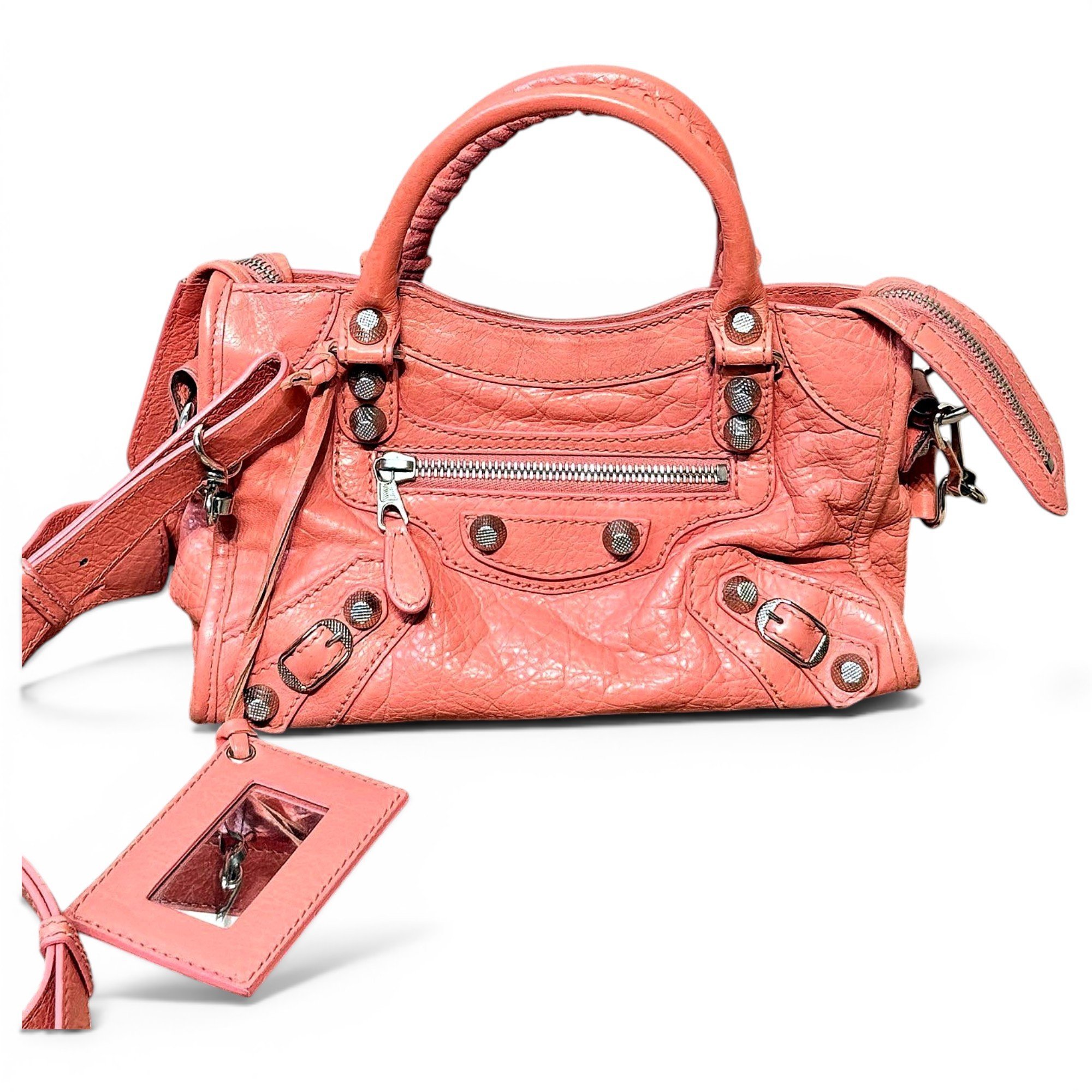 Neo Cagole City leather handbag