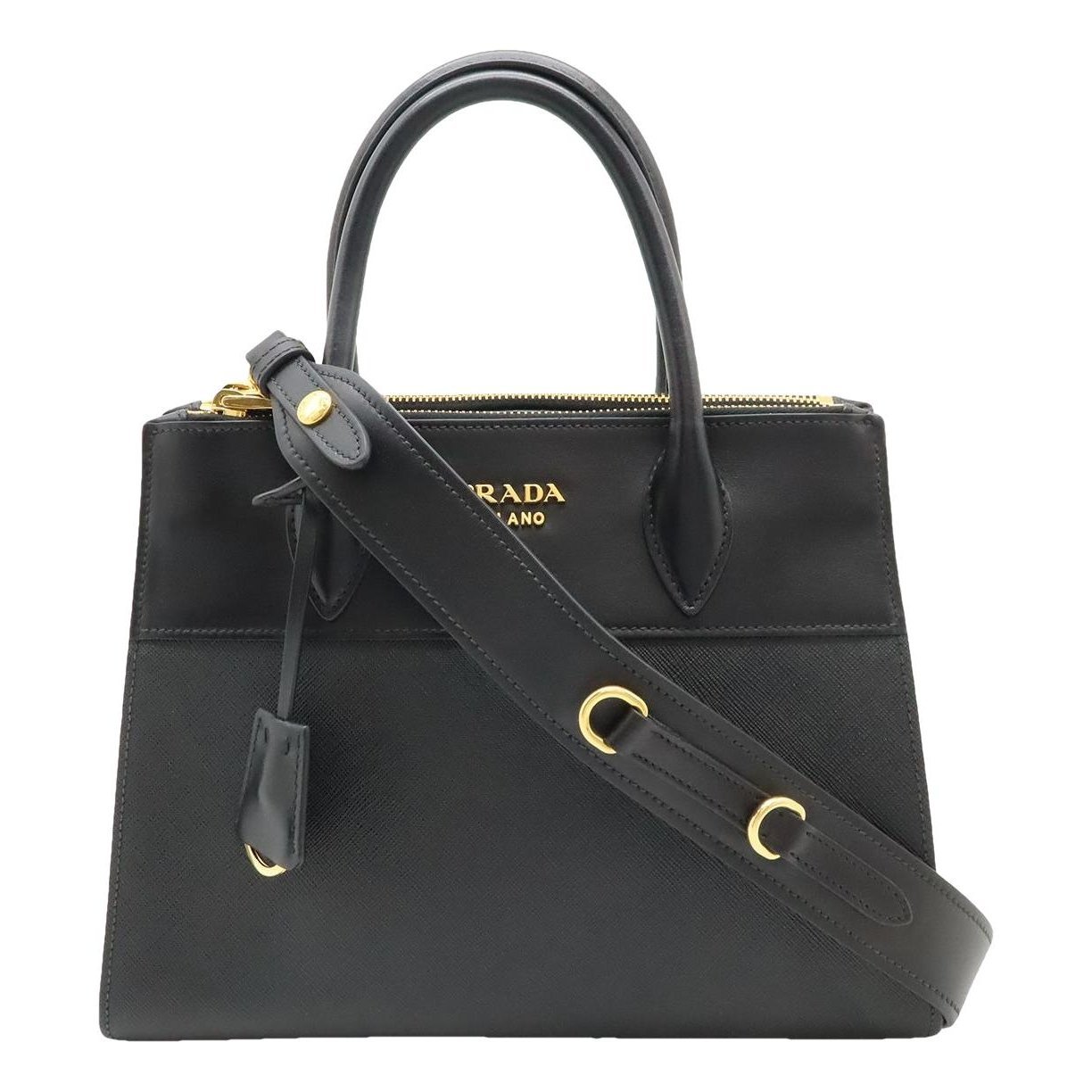 Galleria leather handbag