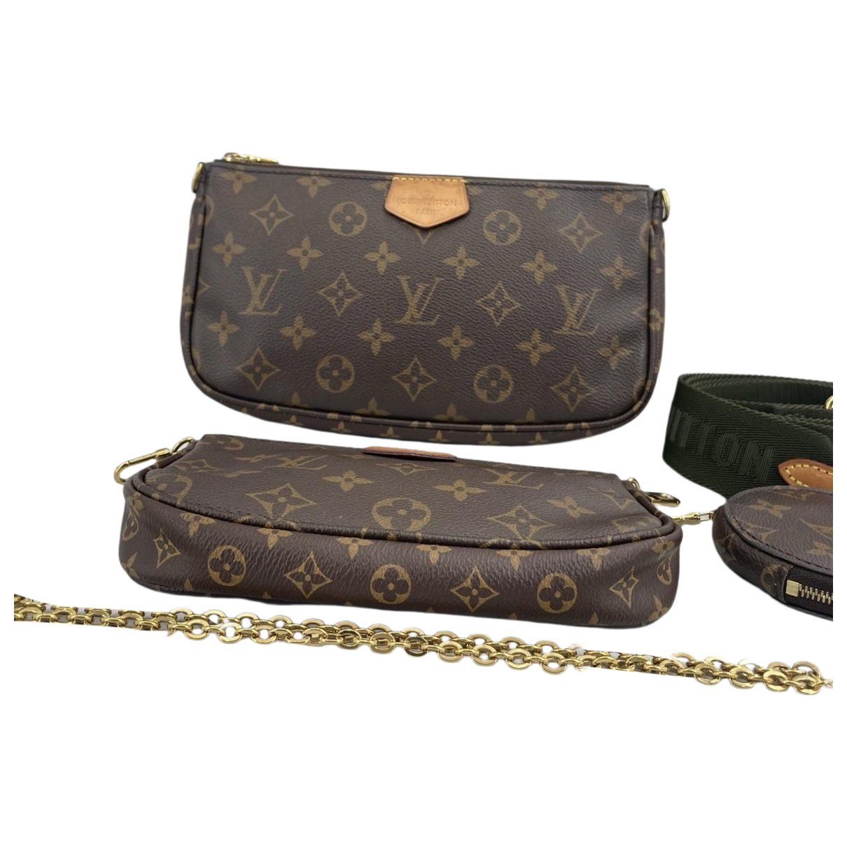 Multi Pochette Accessoires leather handbag