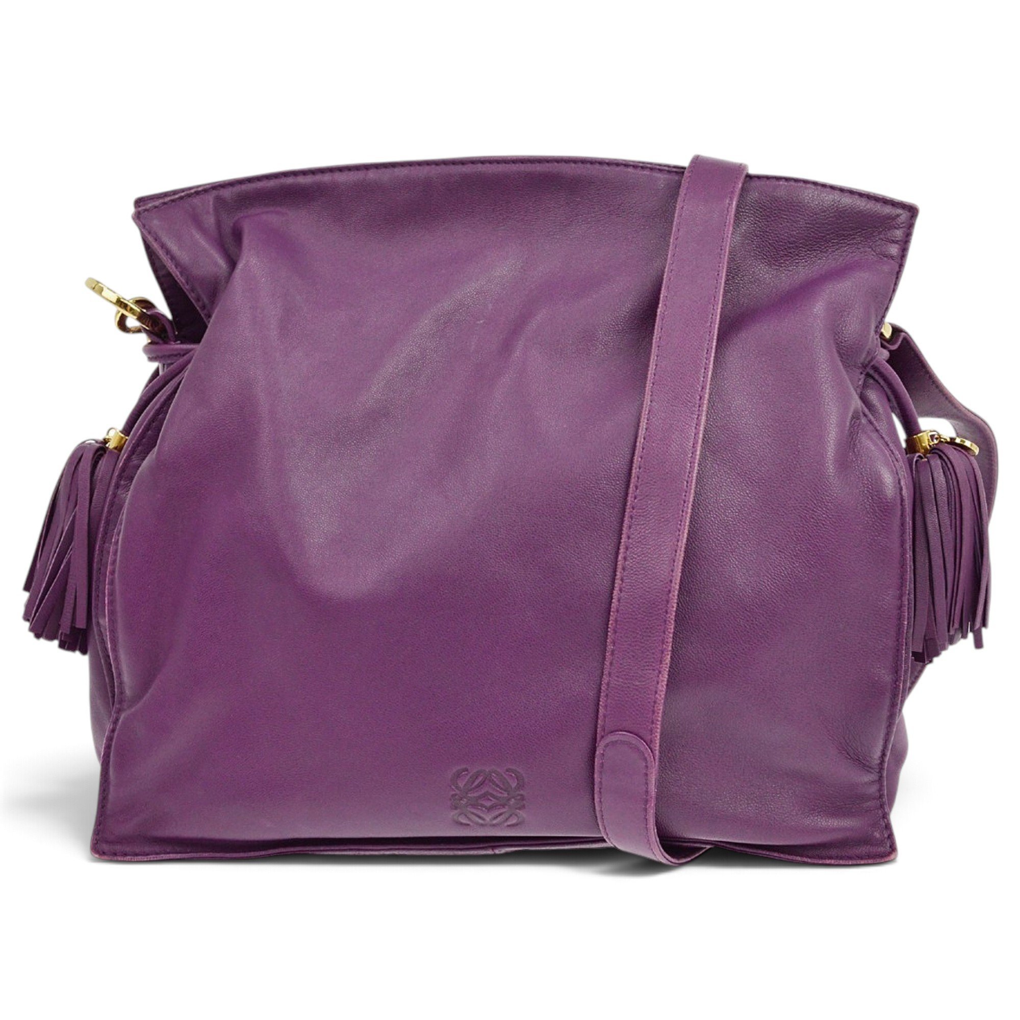 Flamenco leather crossbody bag