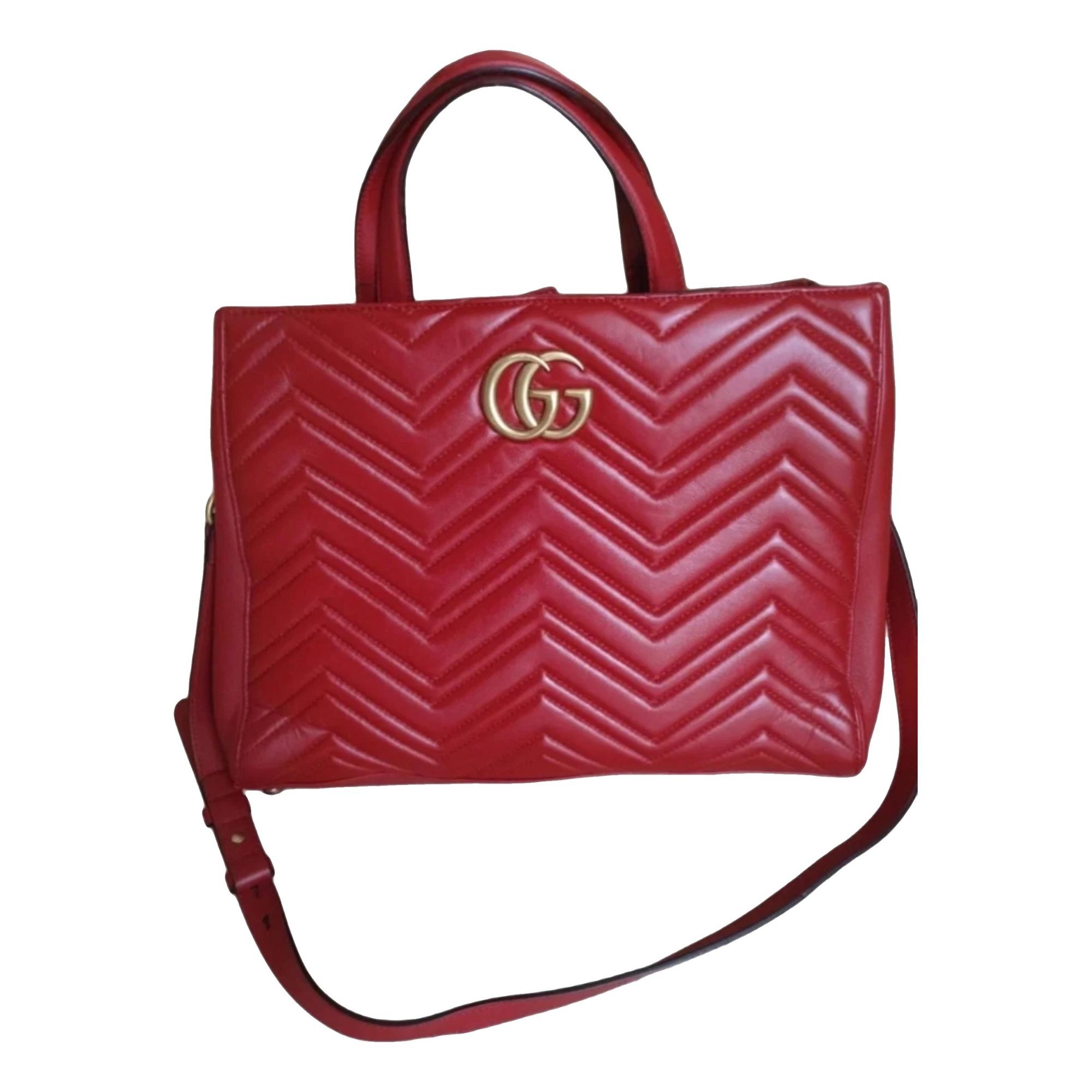 GG Marmont Chain leather crossbody bag