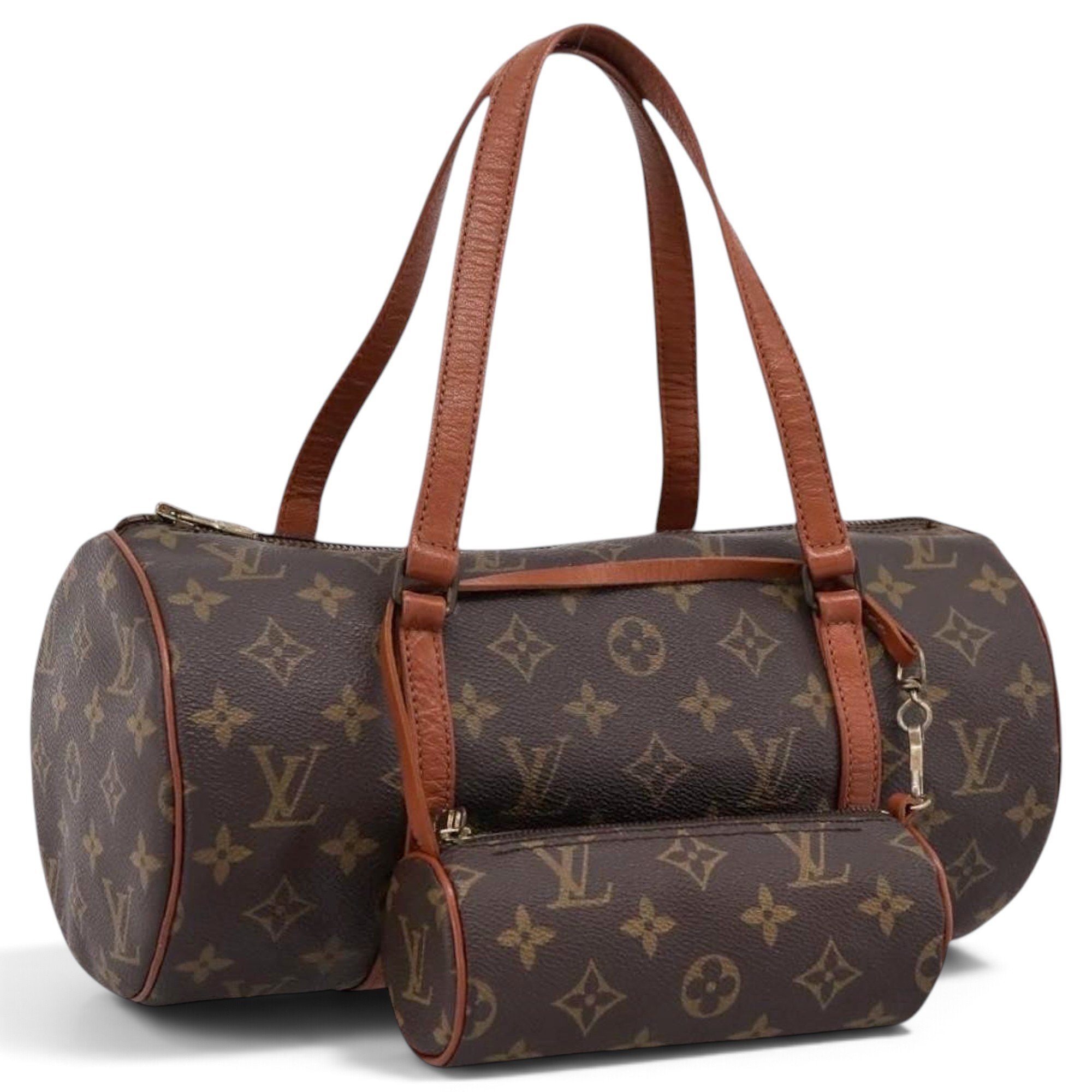 Papillon leather handbag