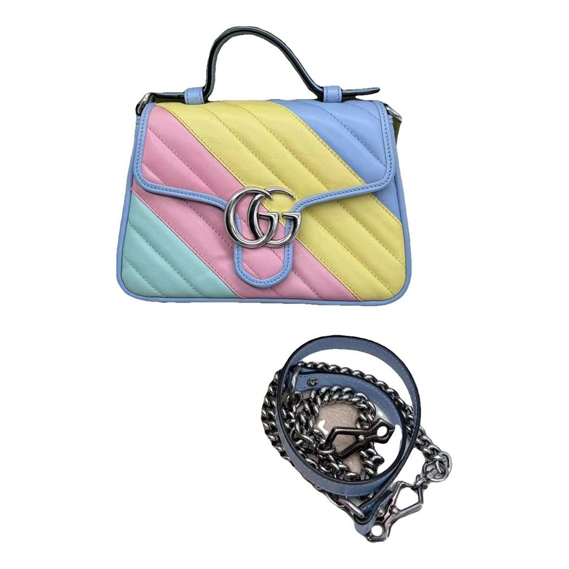GG Marmont Flap leather handbag