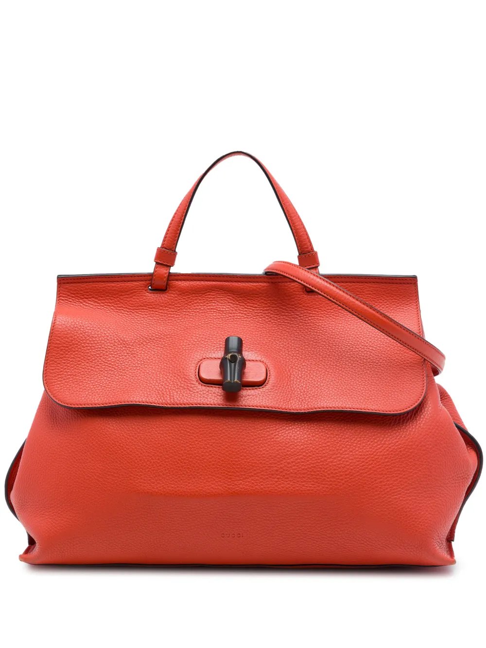 2016-2026 Large Calfskin Bamboo Daily satchel