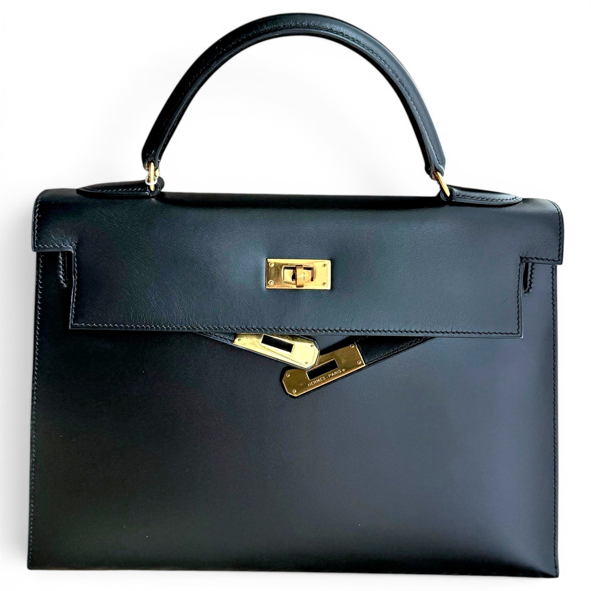 Kelly 32 leather handbag