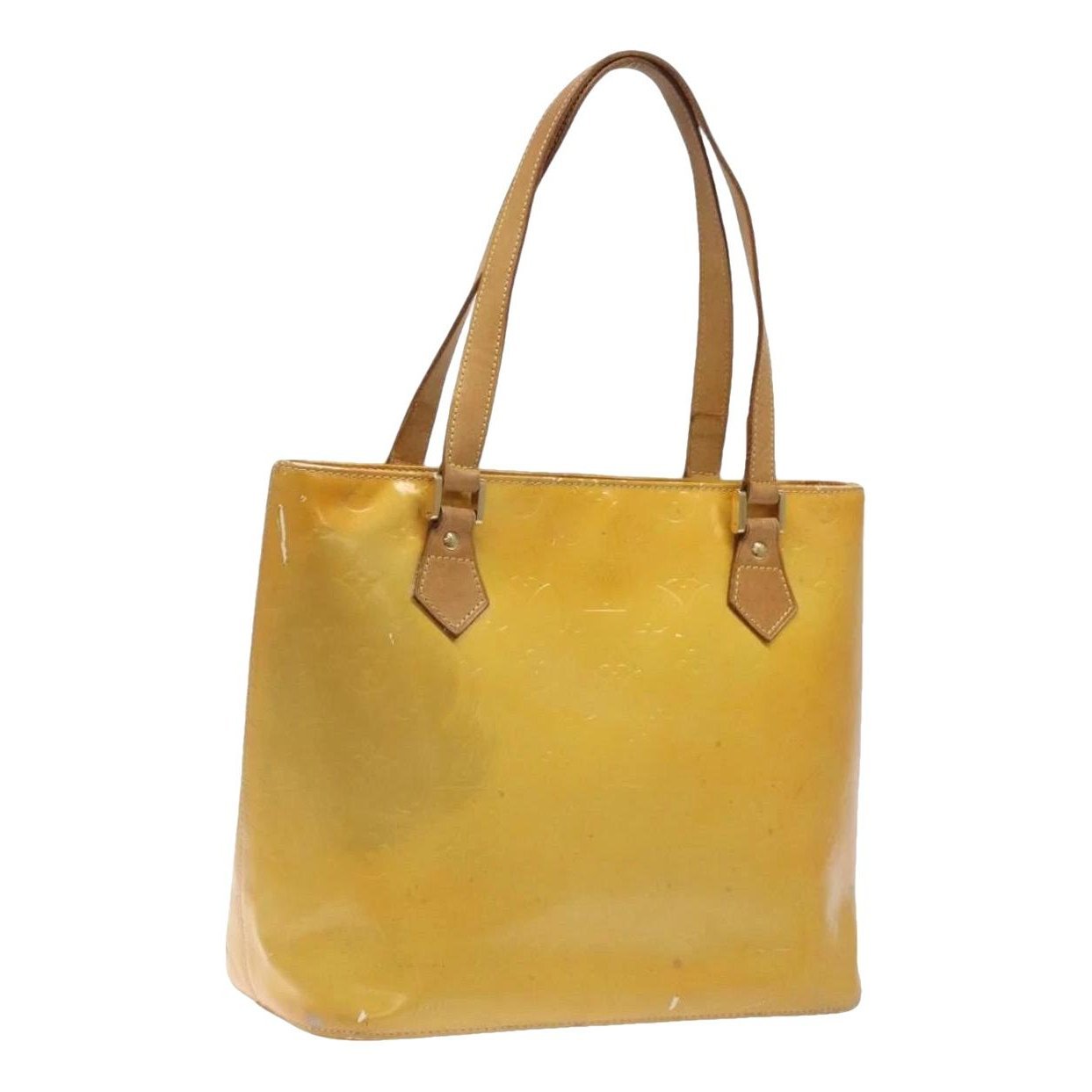 Patent leather handbag