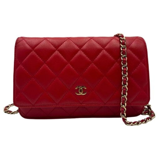 Wallet On Chain Timeless/Classique pony-style calfskin crossbody bag