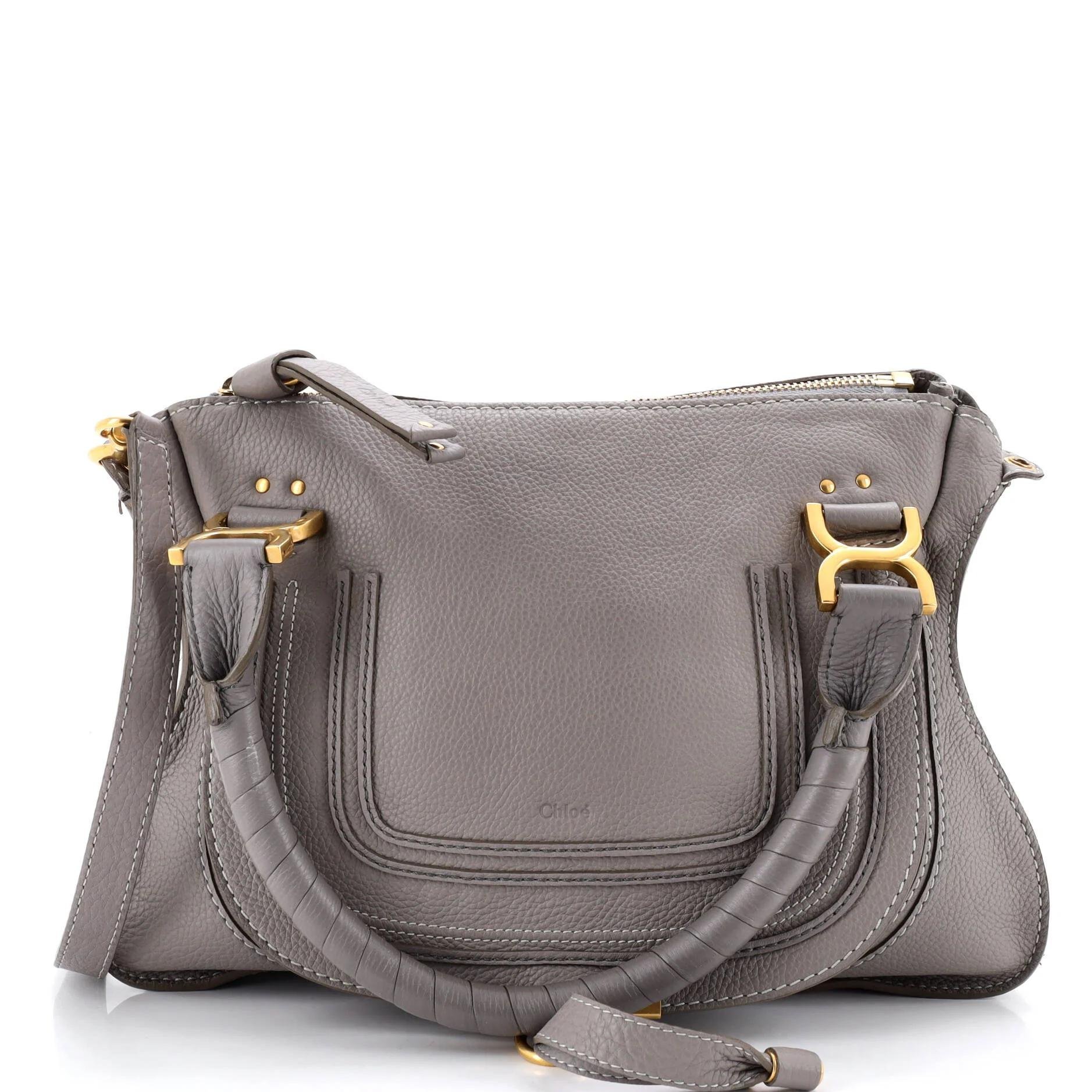 Leather satchel