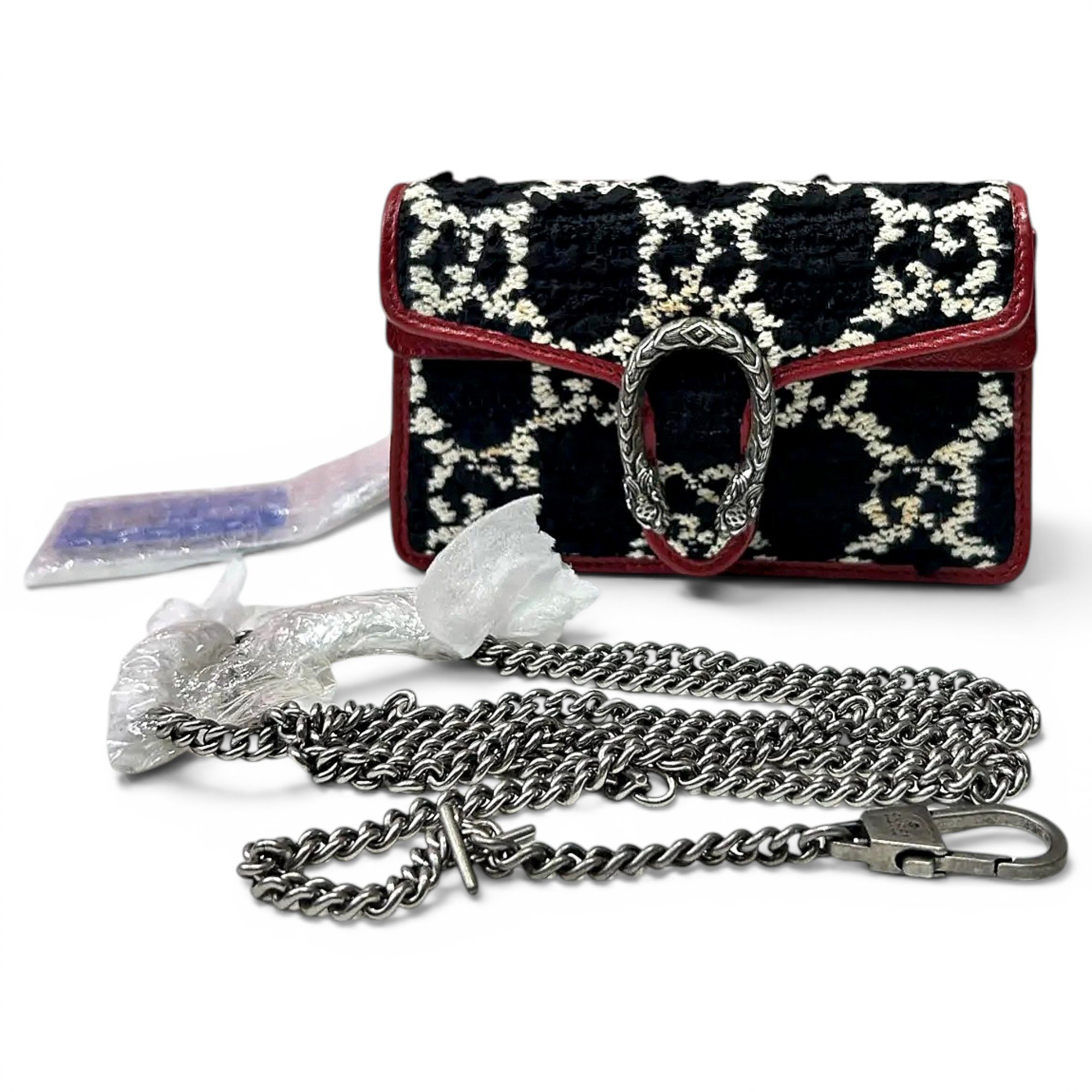 Dionysus Super Mini leather crossbody bag