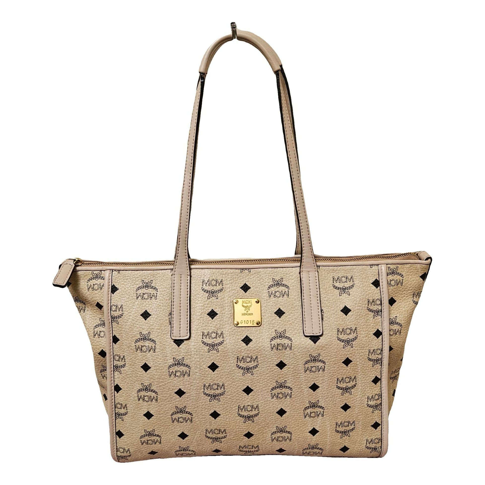 Leather tote