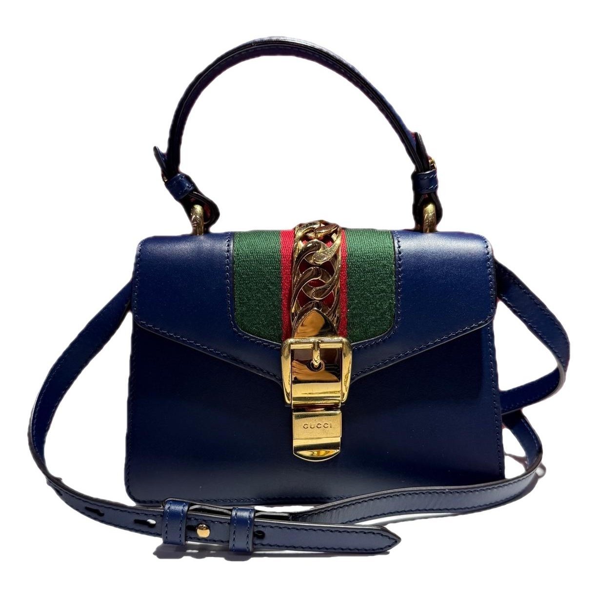 Sylvie Top Handle leather handbag