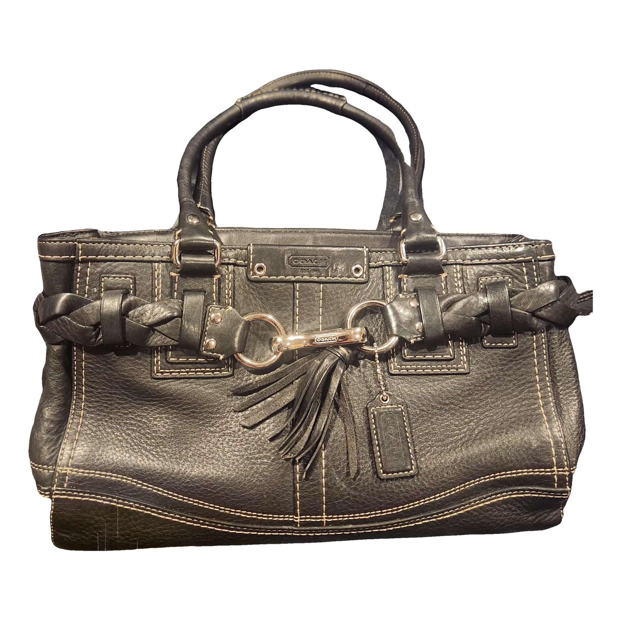 Leather satchel