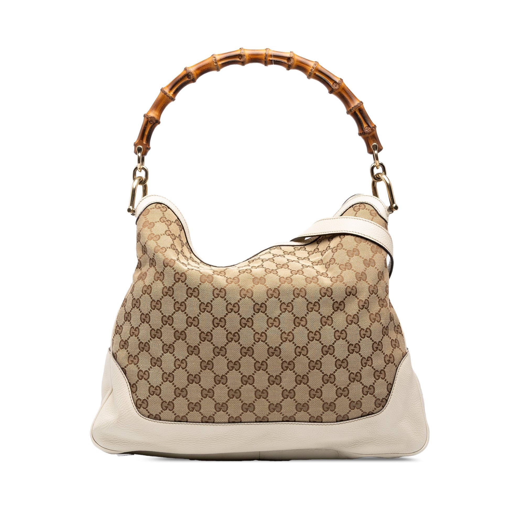 Bamboo leather handbag