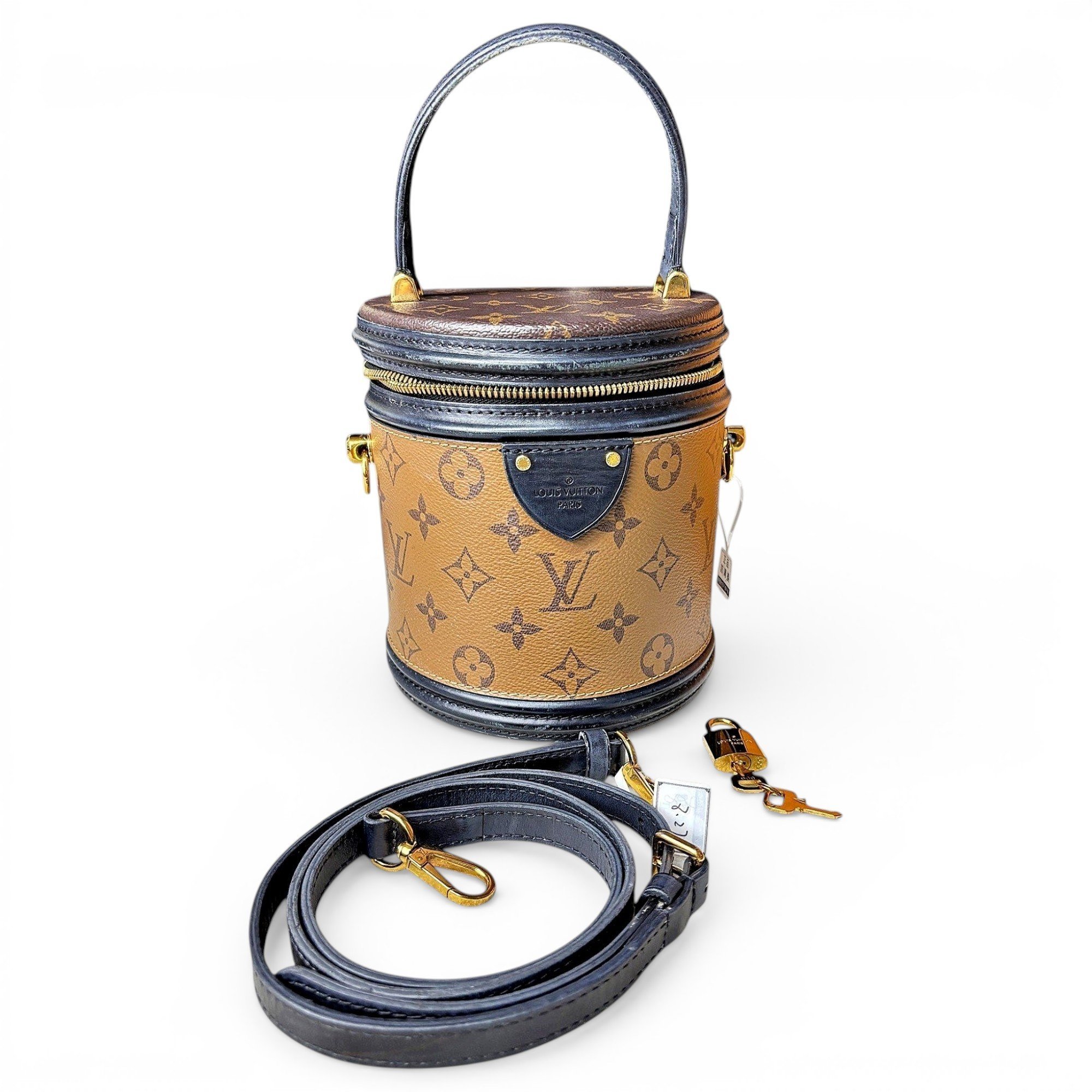 Cannes leather handbag
