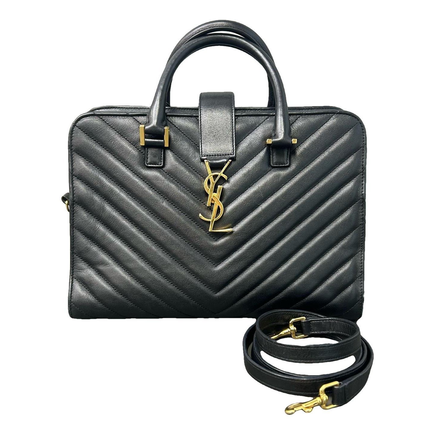 Leather handbag