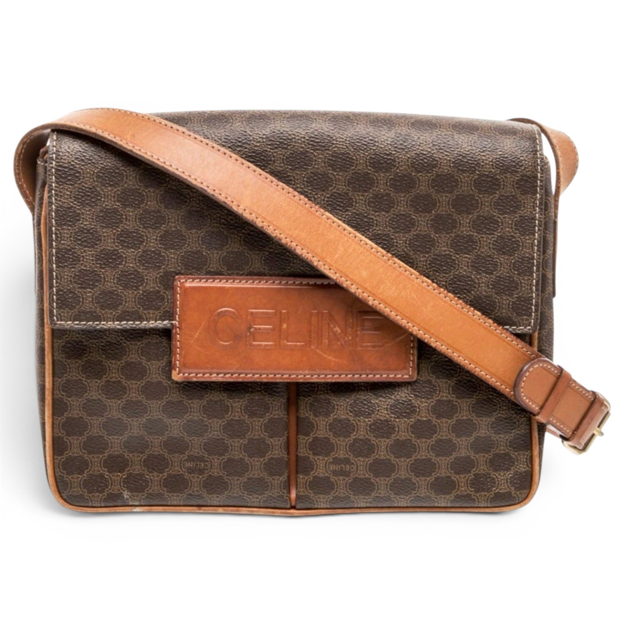 Leather crossbody bag