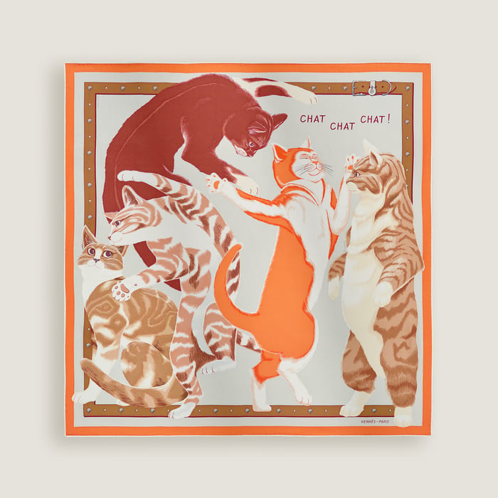 Chat Chat Chat Scarf 70