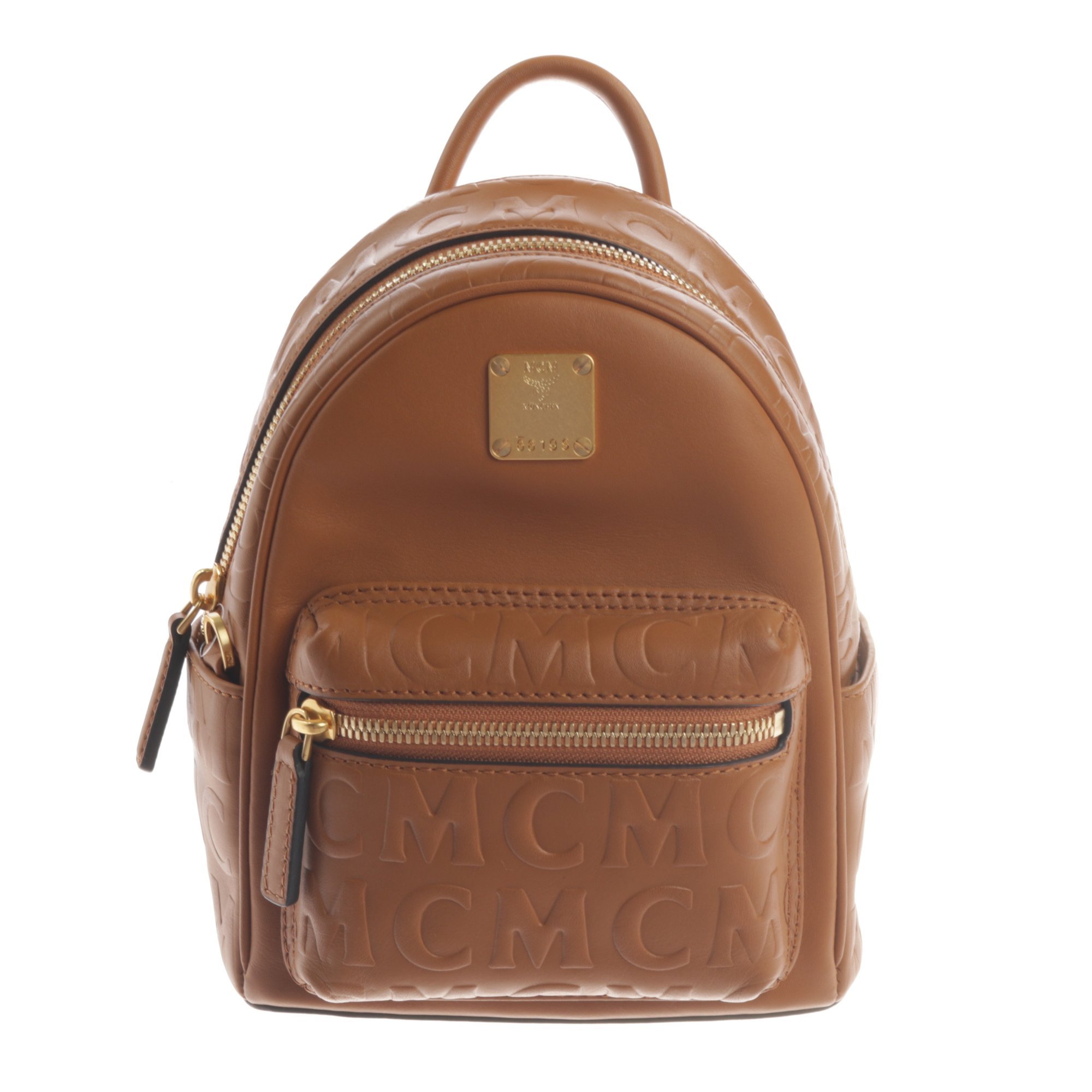 Leather backpack