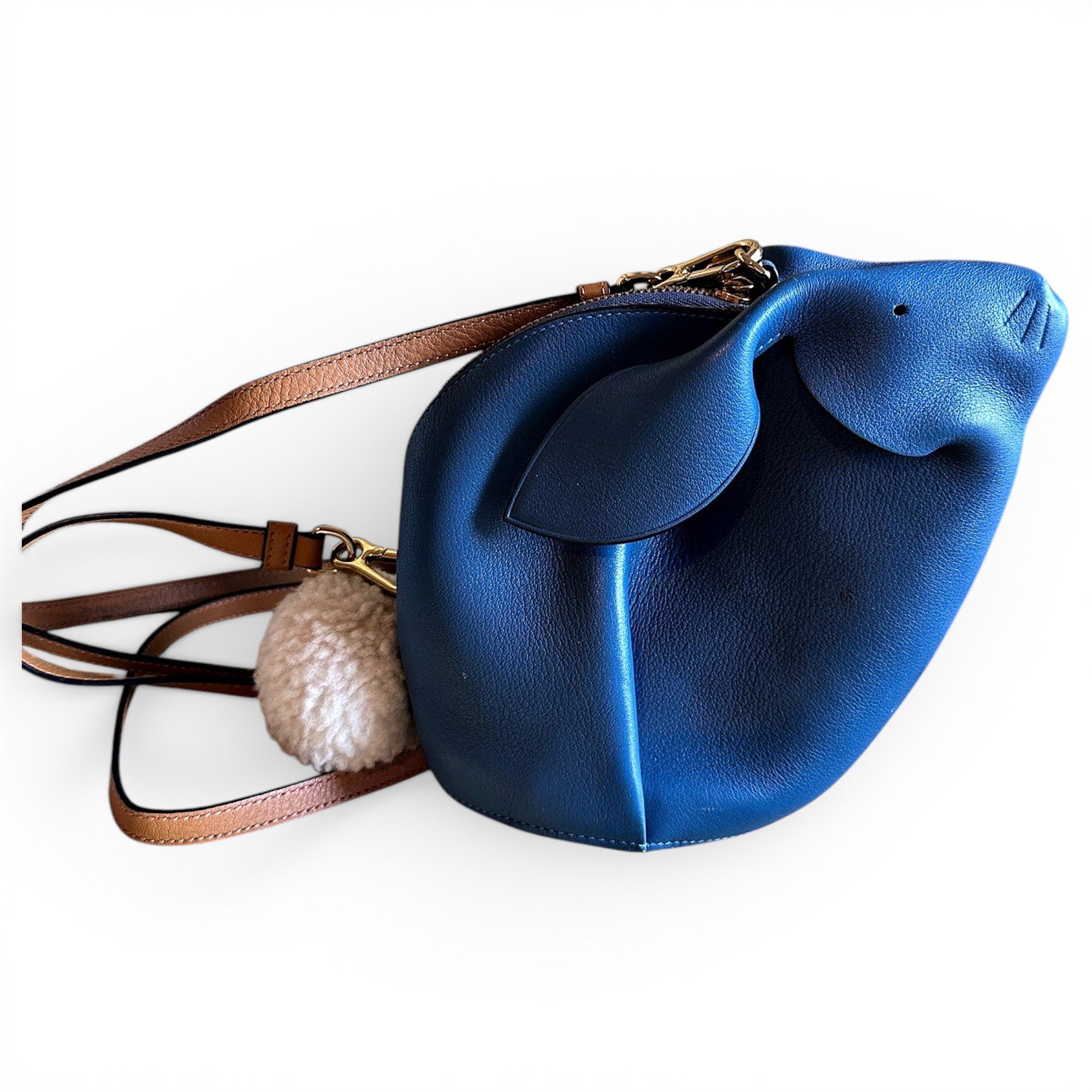 Animals leather handbag